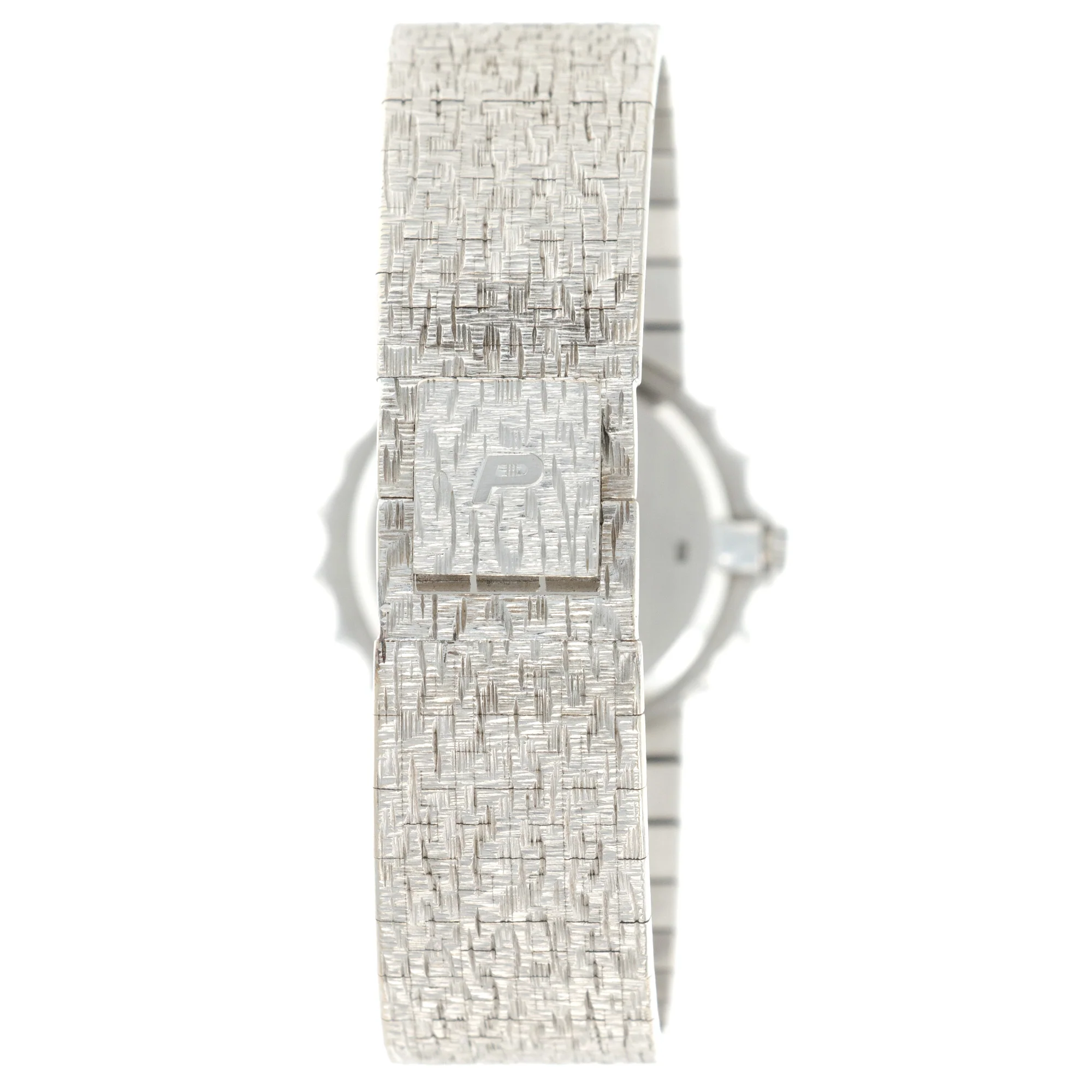 Piaget White Gold Diamond Onyx Watch, 1970s - Image 5