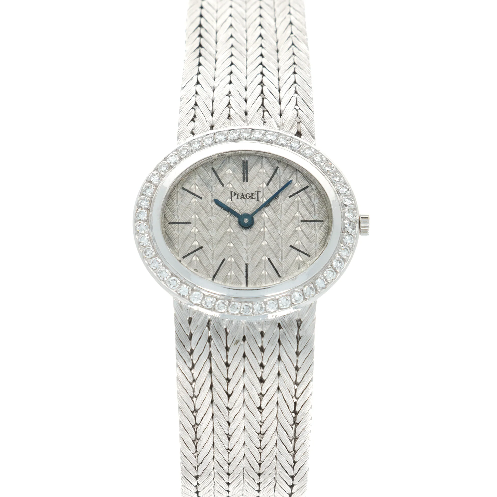 Piaget White Gold Diamond Watch, 1960s