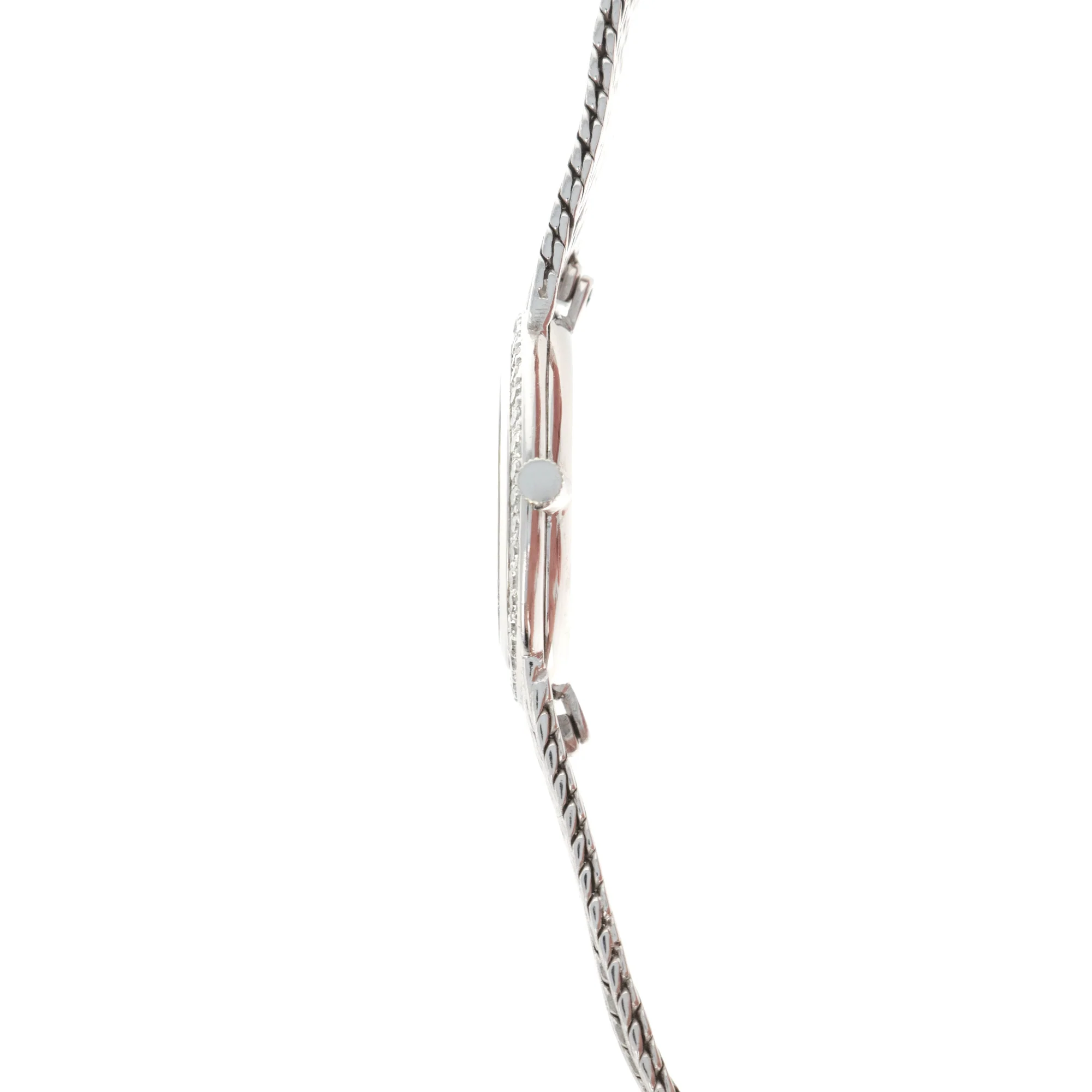 Piaget White Gold Diamond Watch, 1960s - Image 3