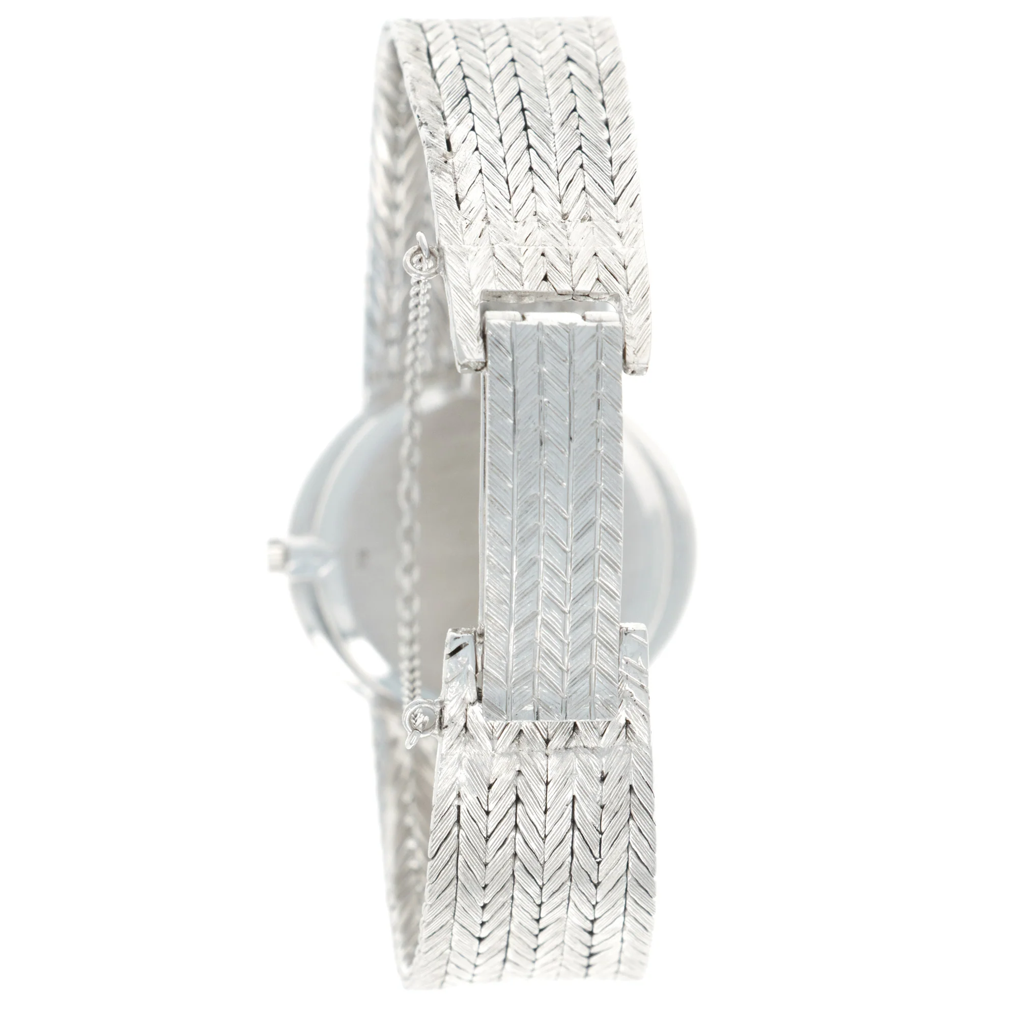 Piaget White Gold Diamond Watch, 1960s - Image 5