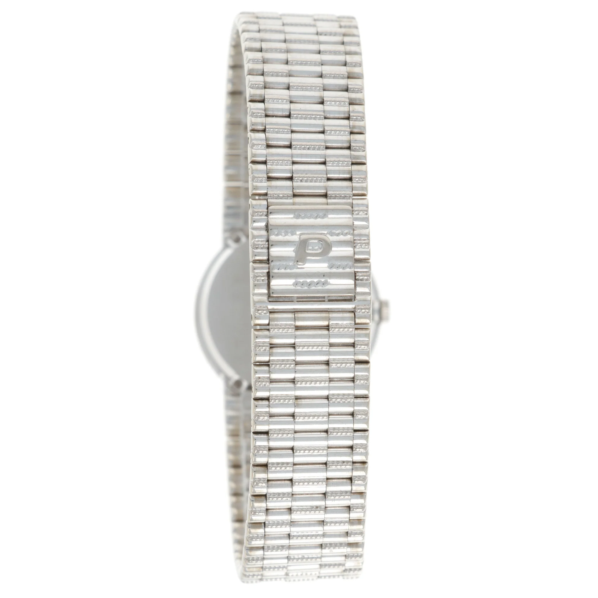 Piaget White Gold Diamond Watch, 1970s - Image 4
