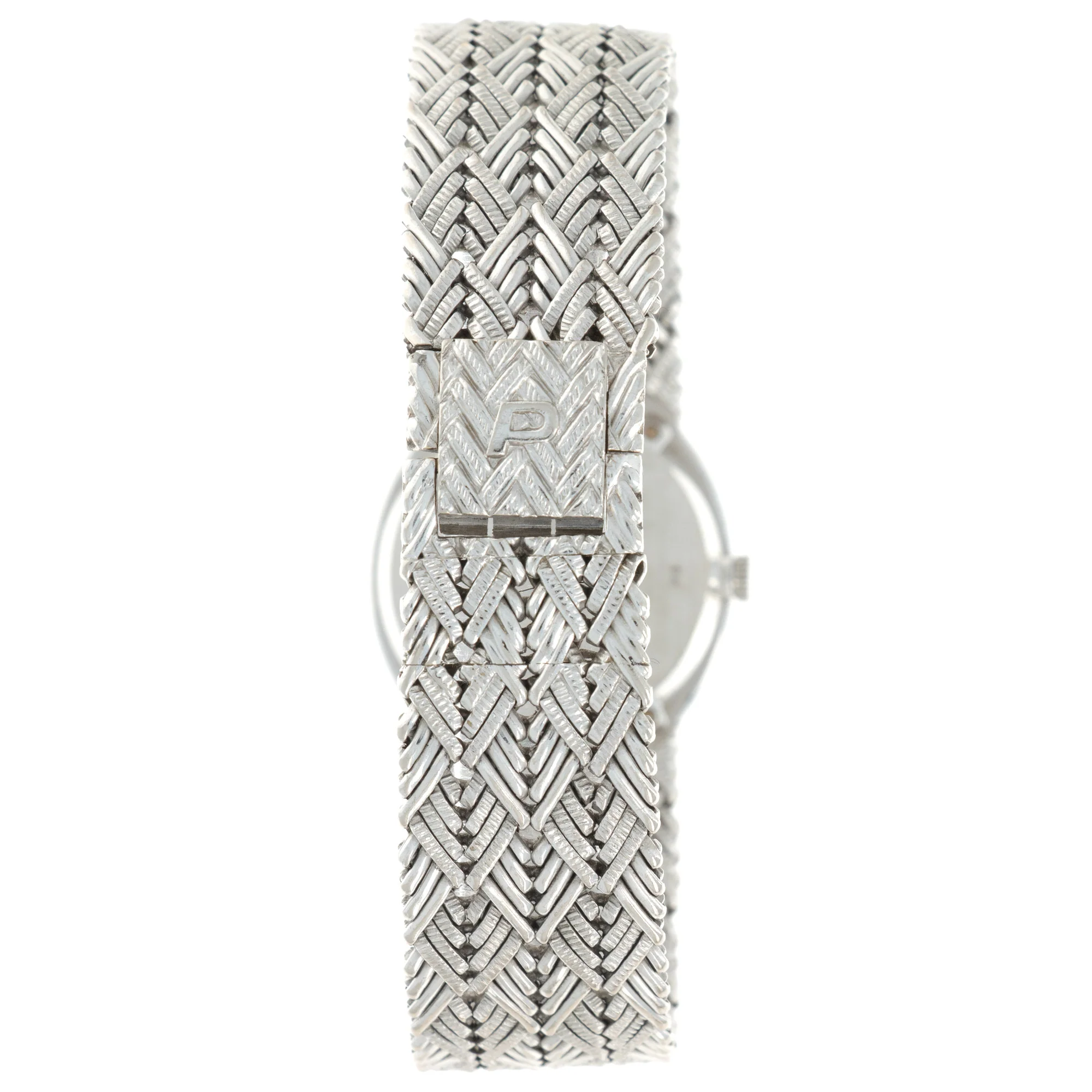 Piaget White Gold Diamond Watch, 1970s - Image 4