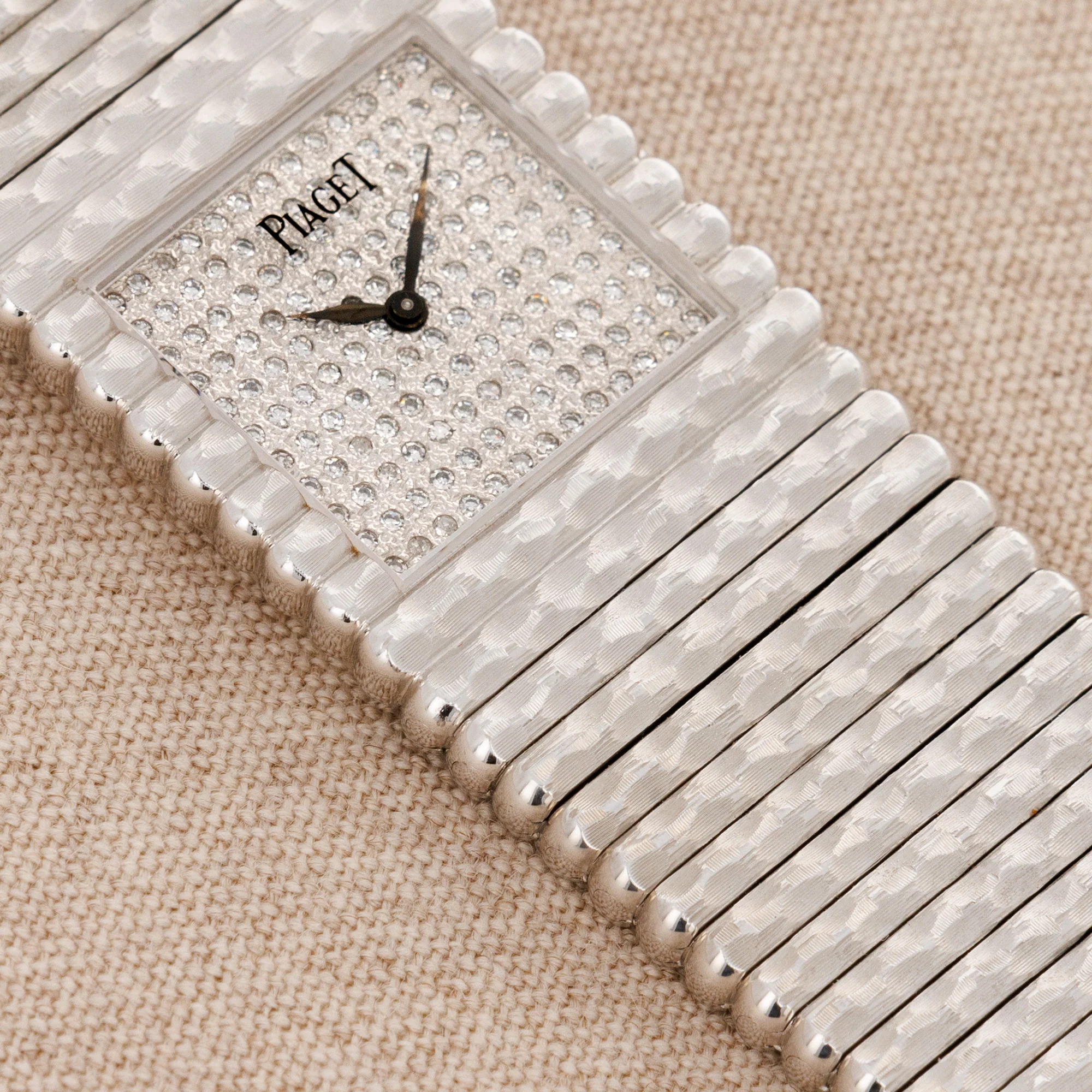 Piaget White Gold Diamond Emperador Watch Ref. 9131C20 - Image 4