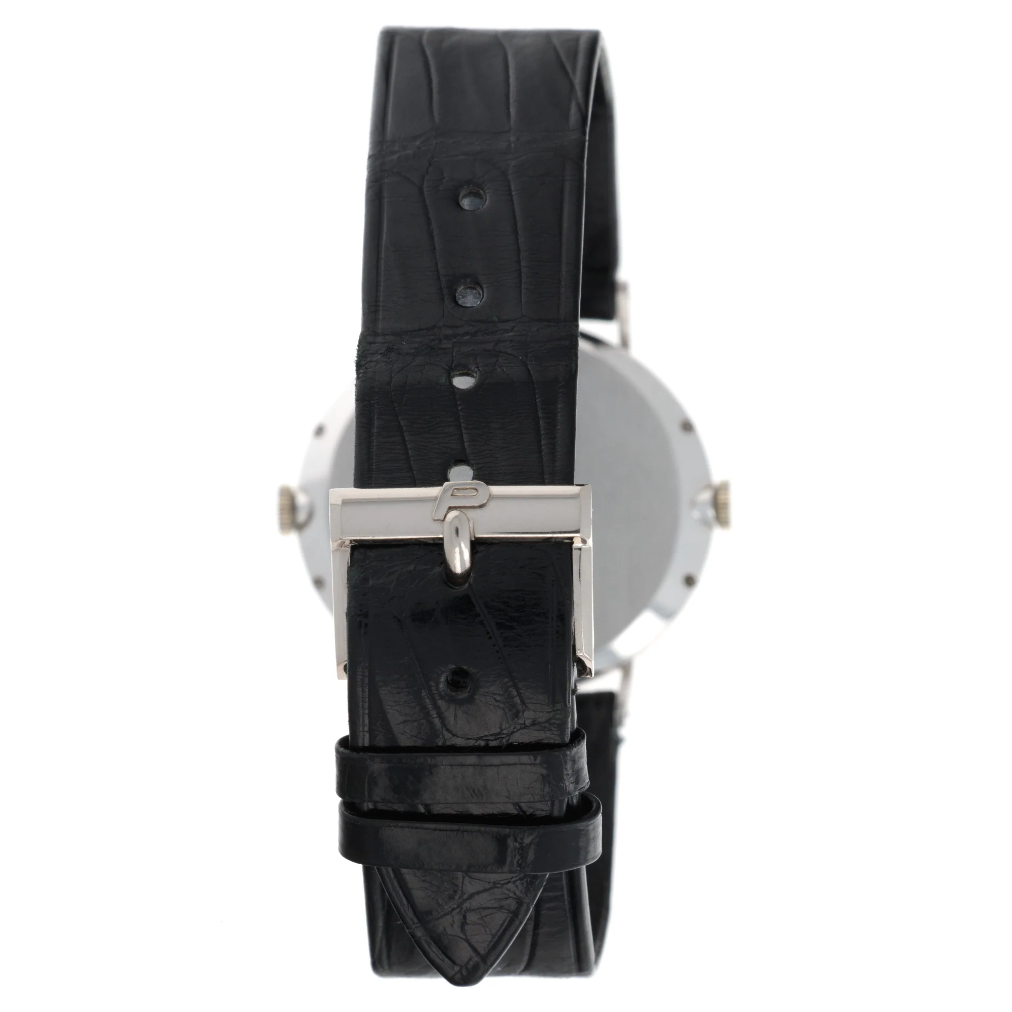 Piaget White Gold Dual Time Watch - Image 5