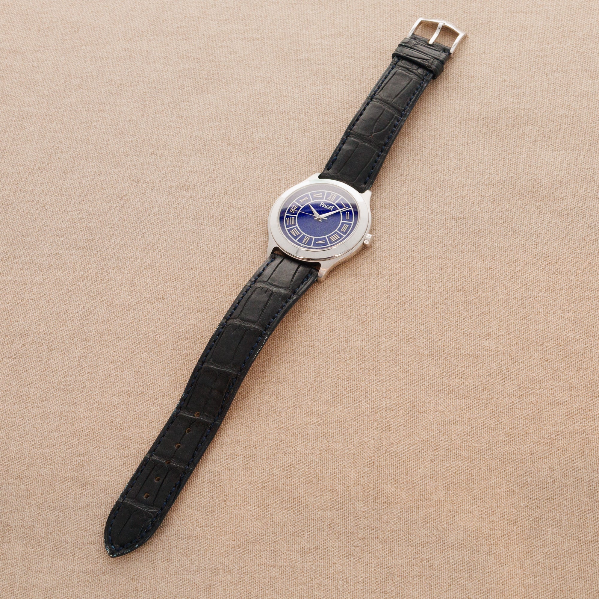 Piaget White Gold Lapis Lazuli Watch Ref. 26011 - Image 5
