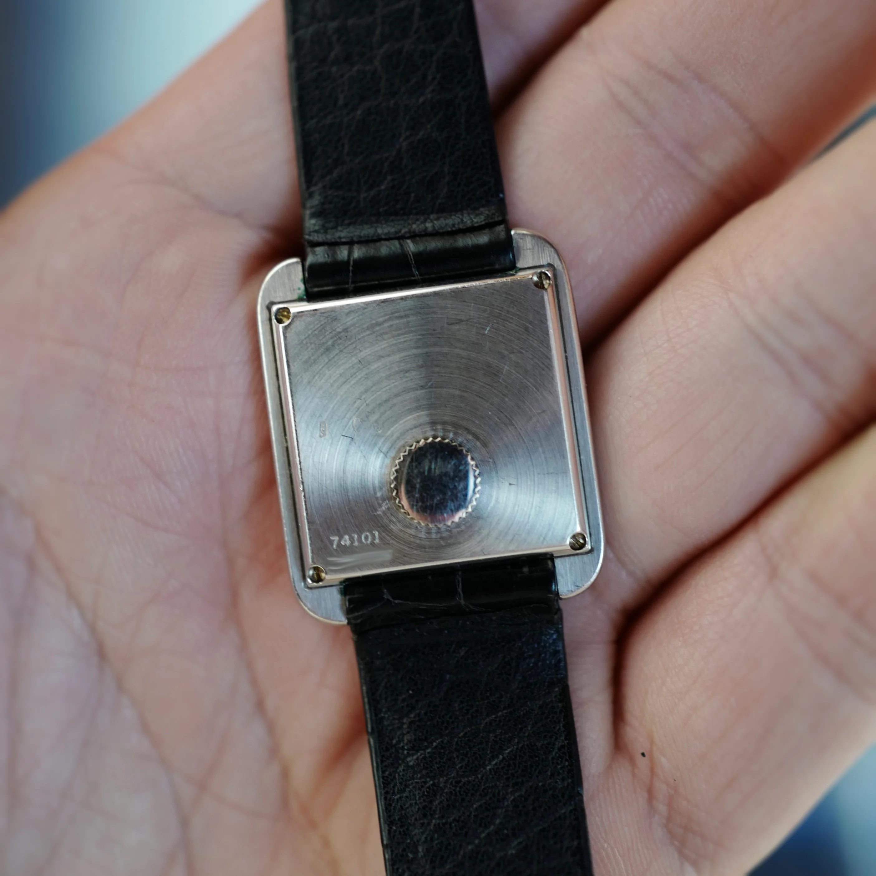 Piaget White Gold Lapis Watch Ref. 74101 - Image 4
