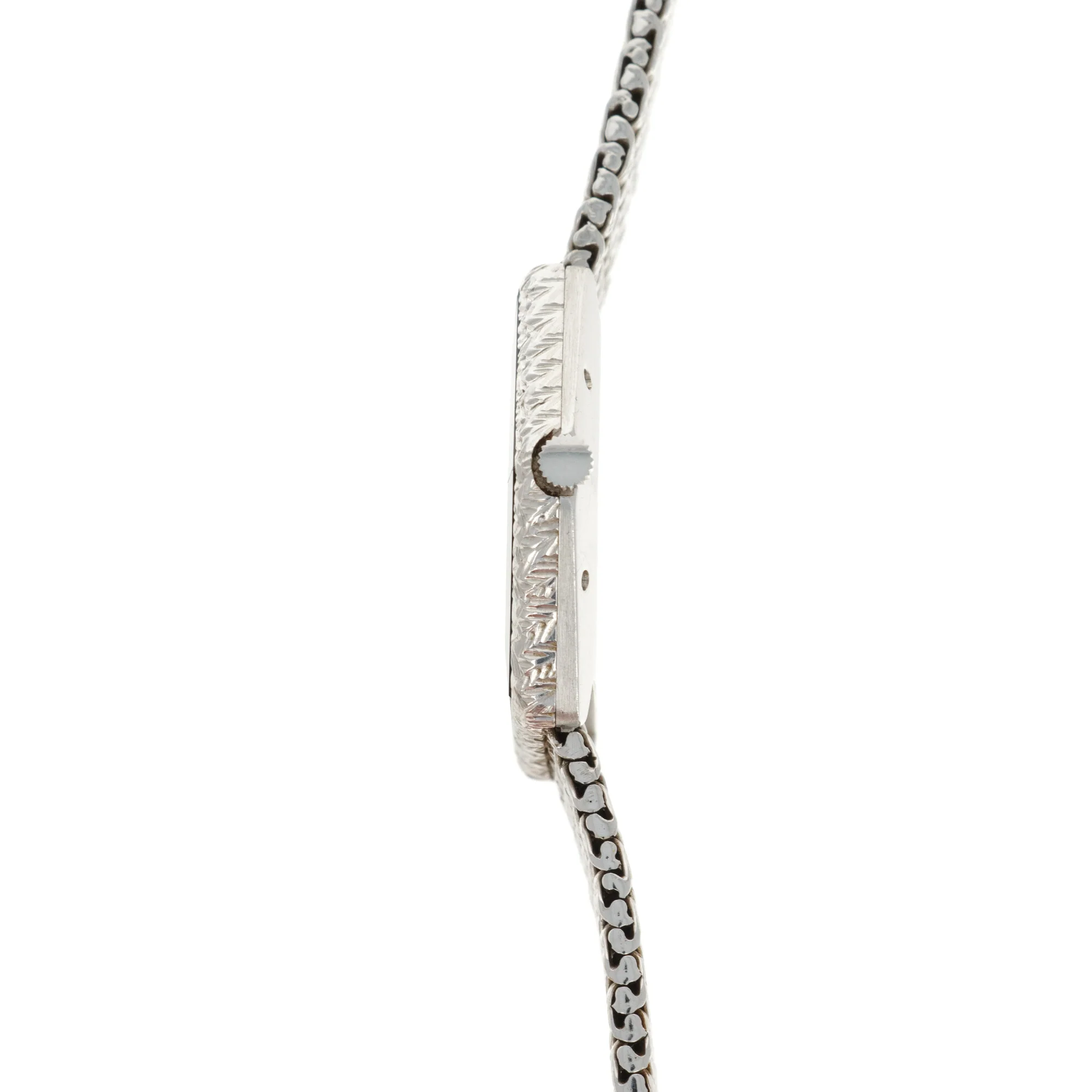 Piaget White Gold Onyx & Diamond Watch, 1970s - Image 3