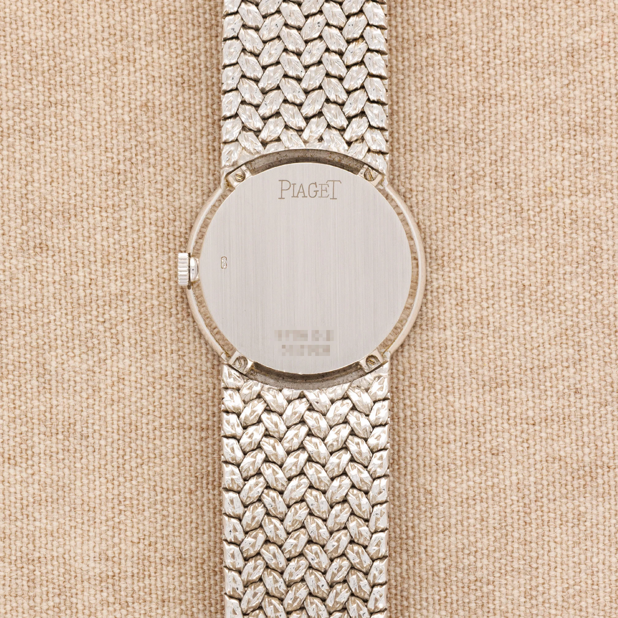 Piaget White Gold, Opal and Diamond Watch Ref. 9706 - Image 3