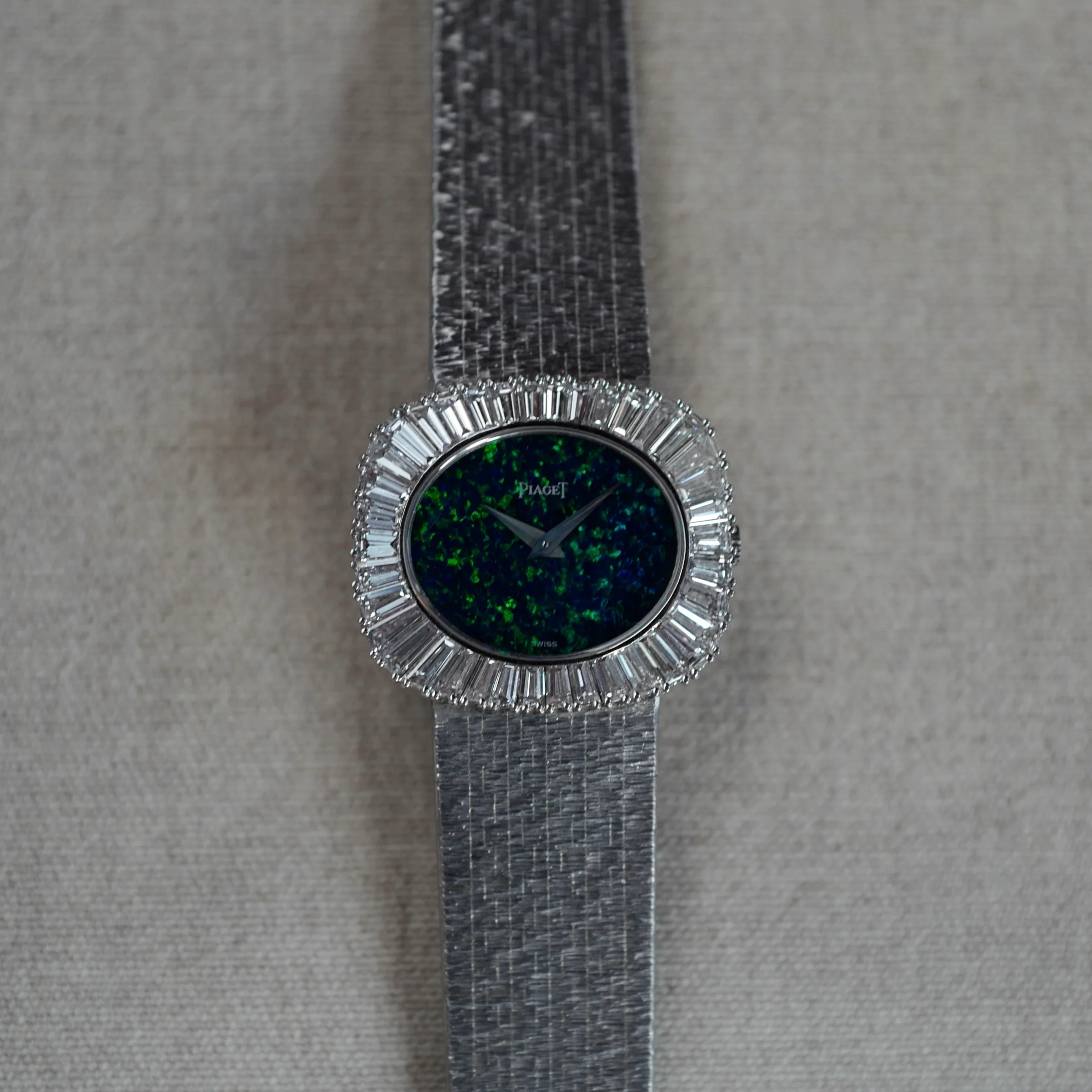 Piaget White Gold Opal Diamond Watch Ref. 9383A6