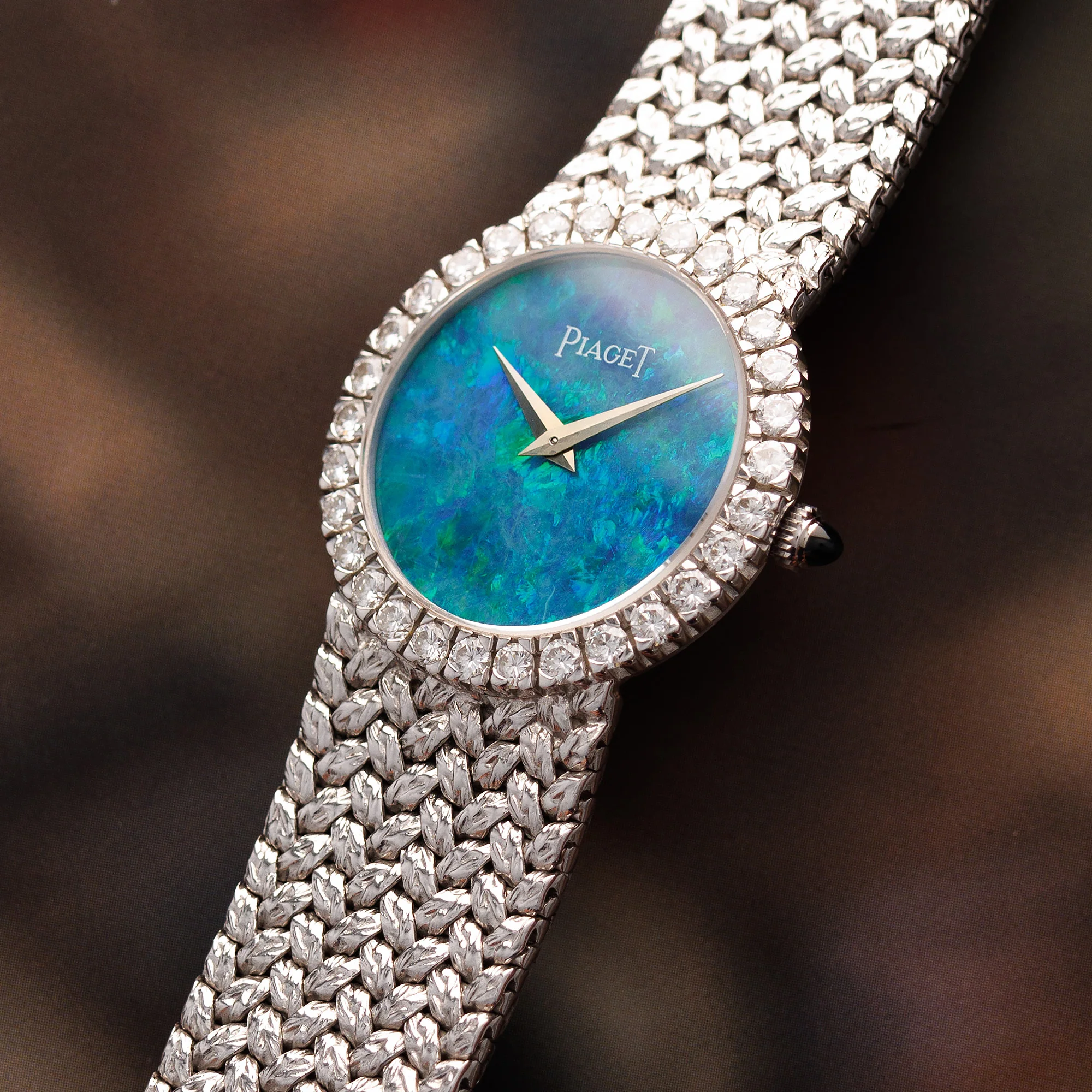 Piaget White Gold Opal Watch Ref. 9190D2 - Image 2