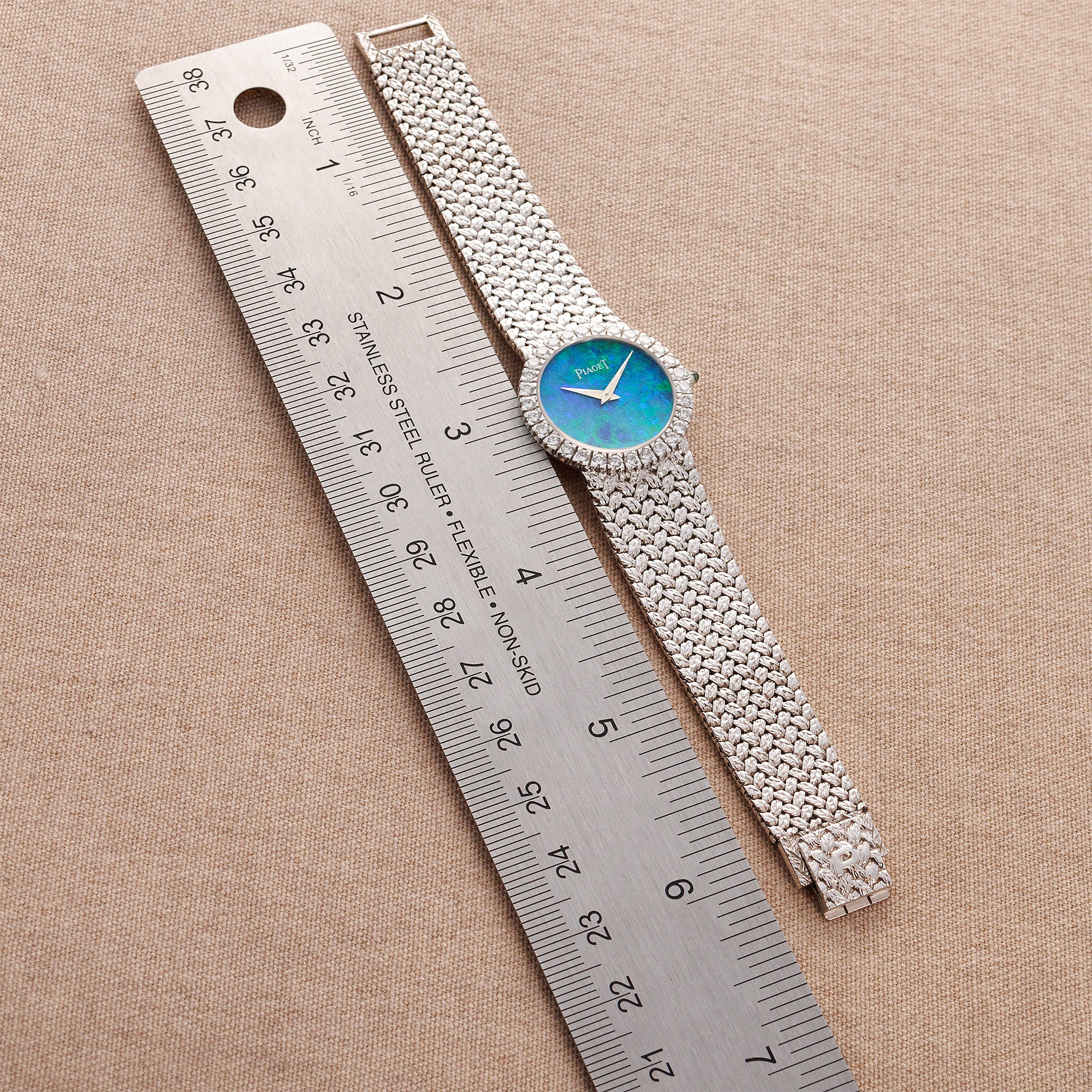 Piaget White Gold Opal Watch Ref. 9190D2 - Image 4