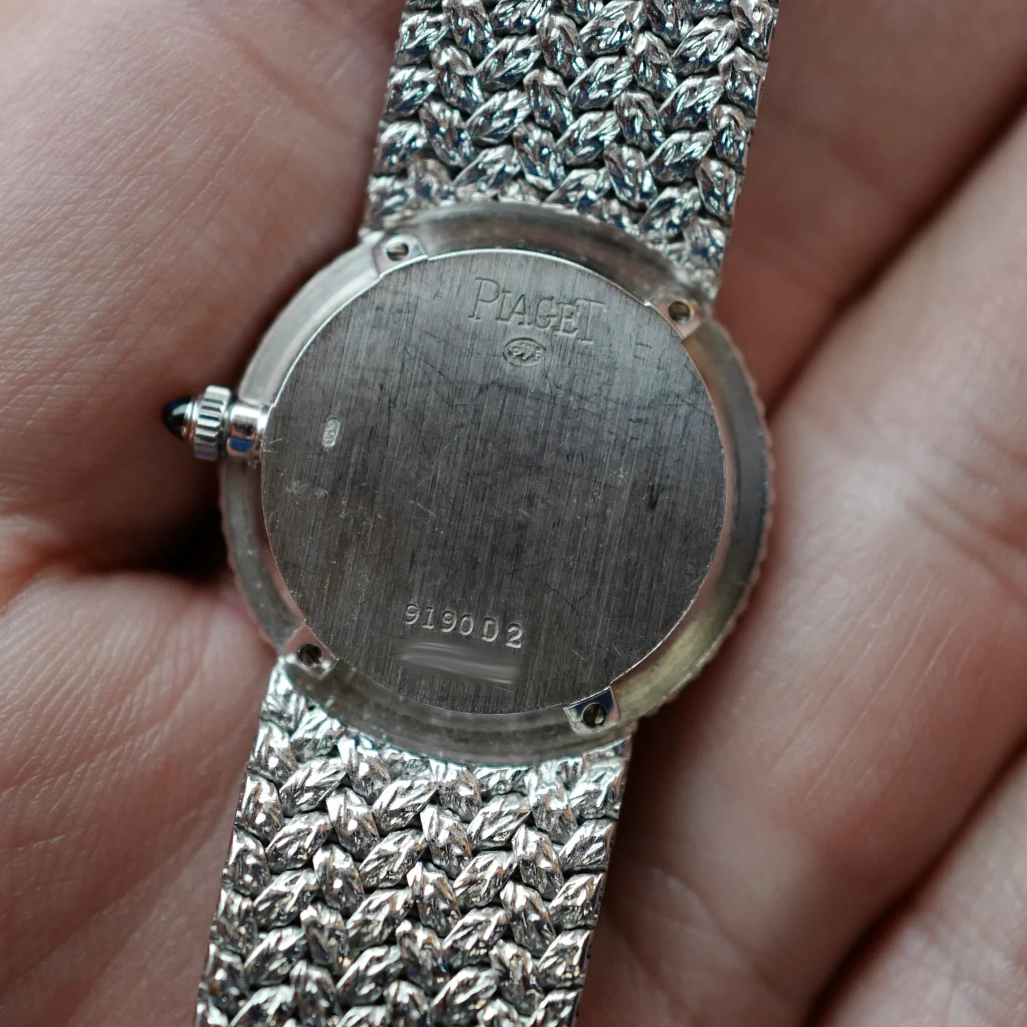 Piaget White Gold Opal Watch Ref. 9190D2 - Image 6
