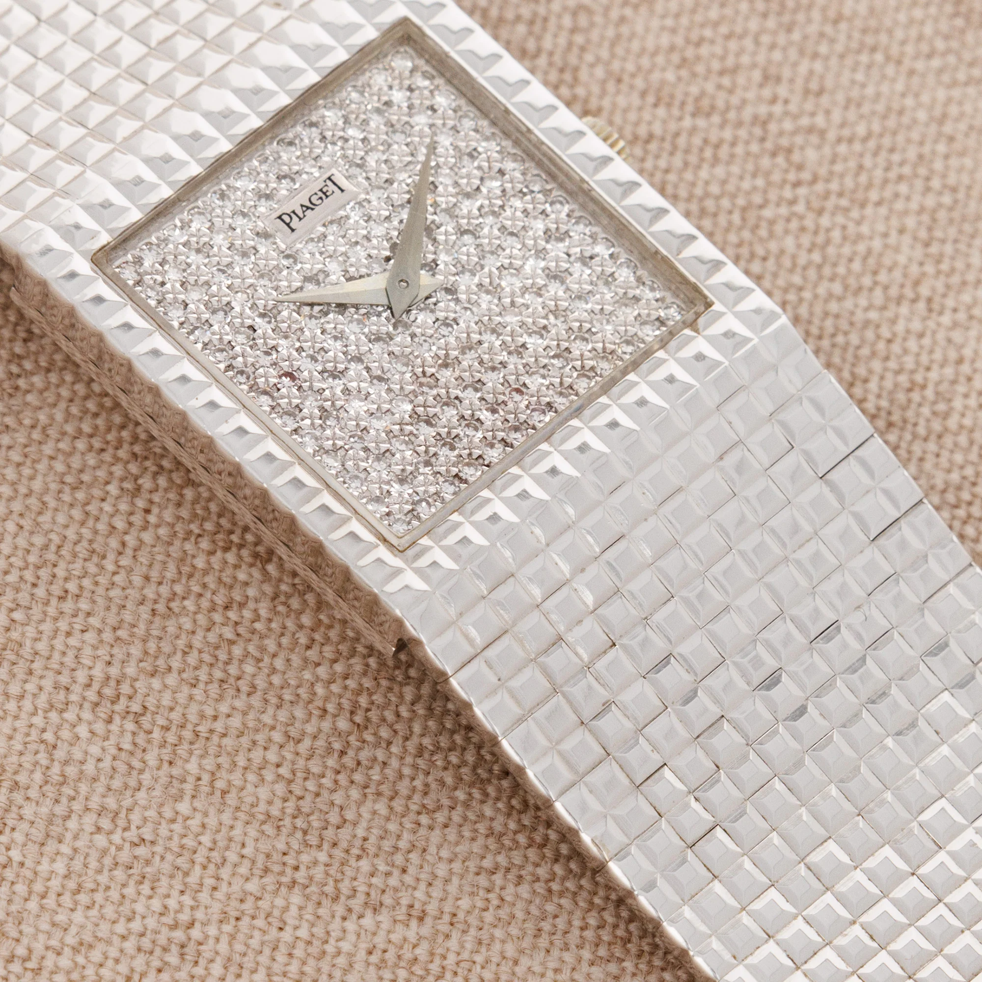Piaget White Gold Pave Watch Ref. 9352H24 - Image 4