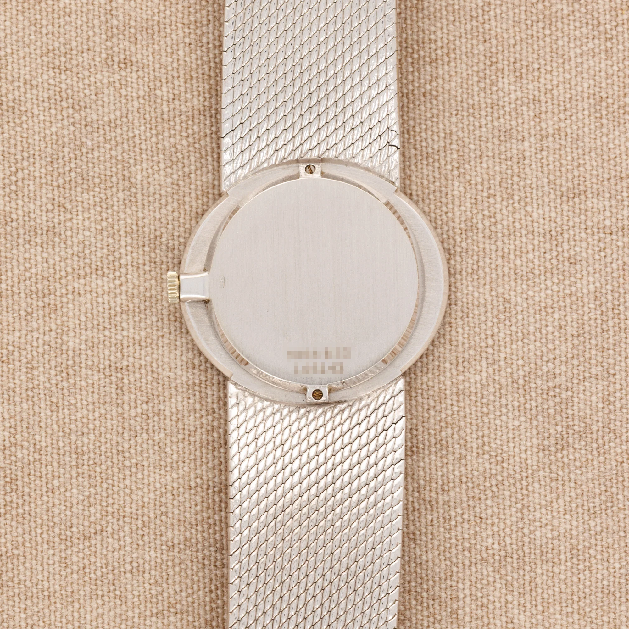 Piaget White Gold Rubelite Diamond Watch Ref. 9804 - Image 3