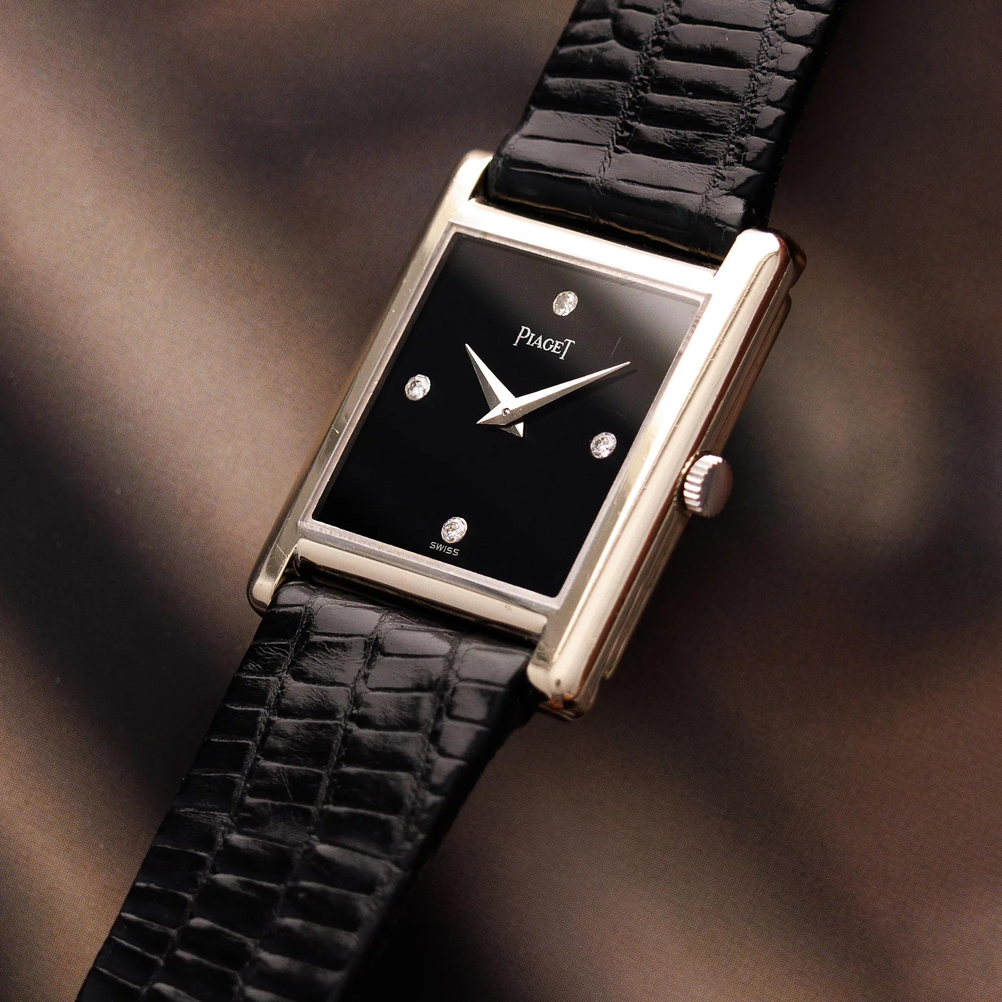 Piaget White Gold Tank Ref. 90802 - Image 2