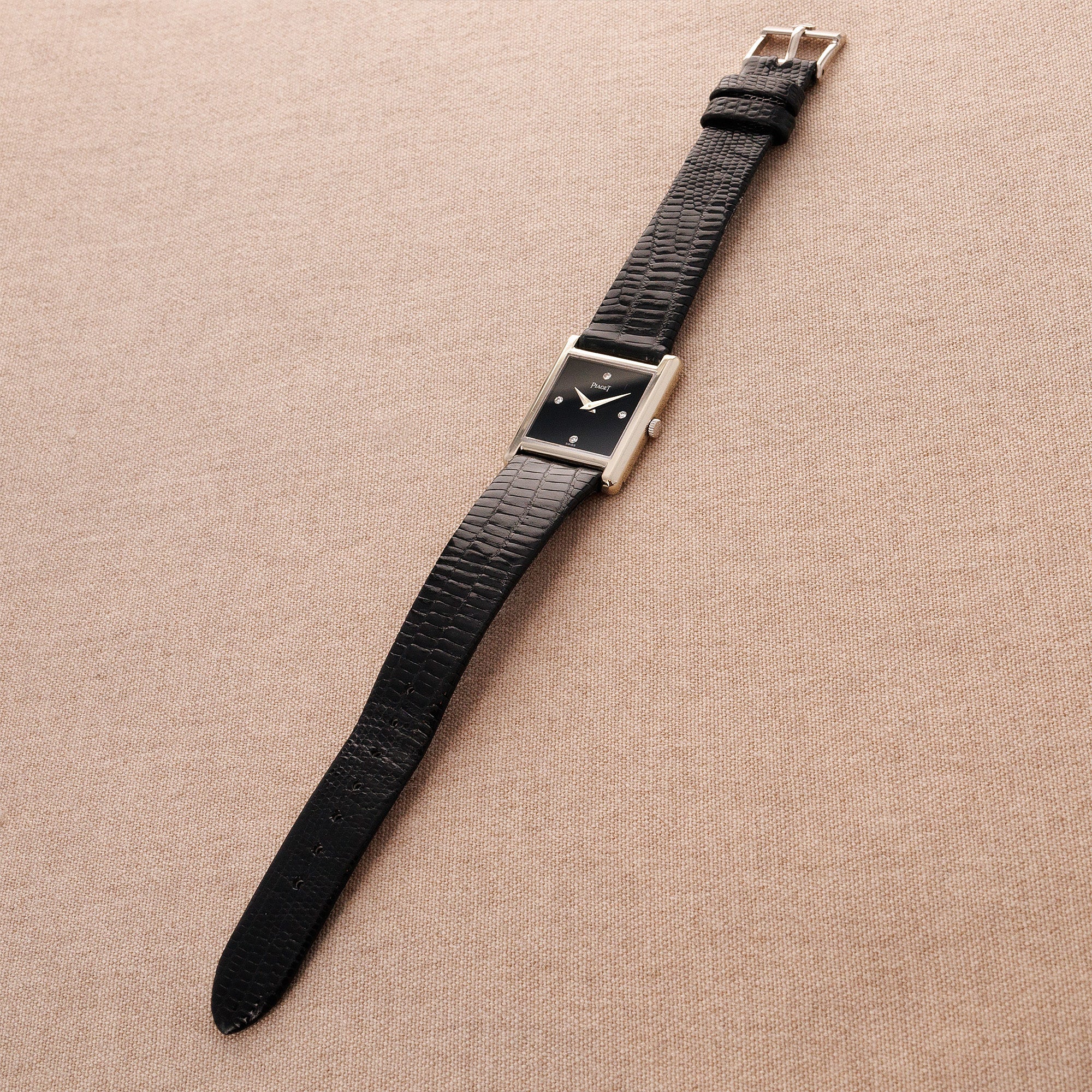 Piaget White Gold Tank Ref. 90802 - Image 4