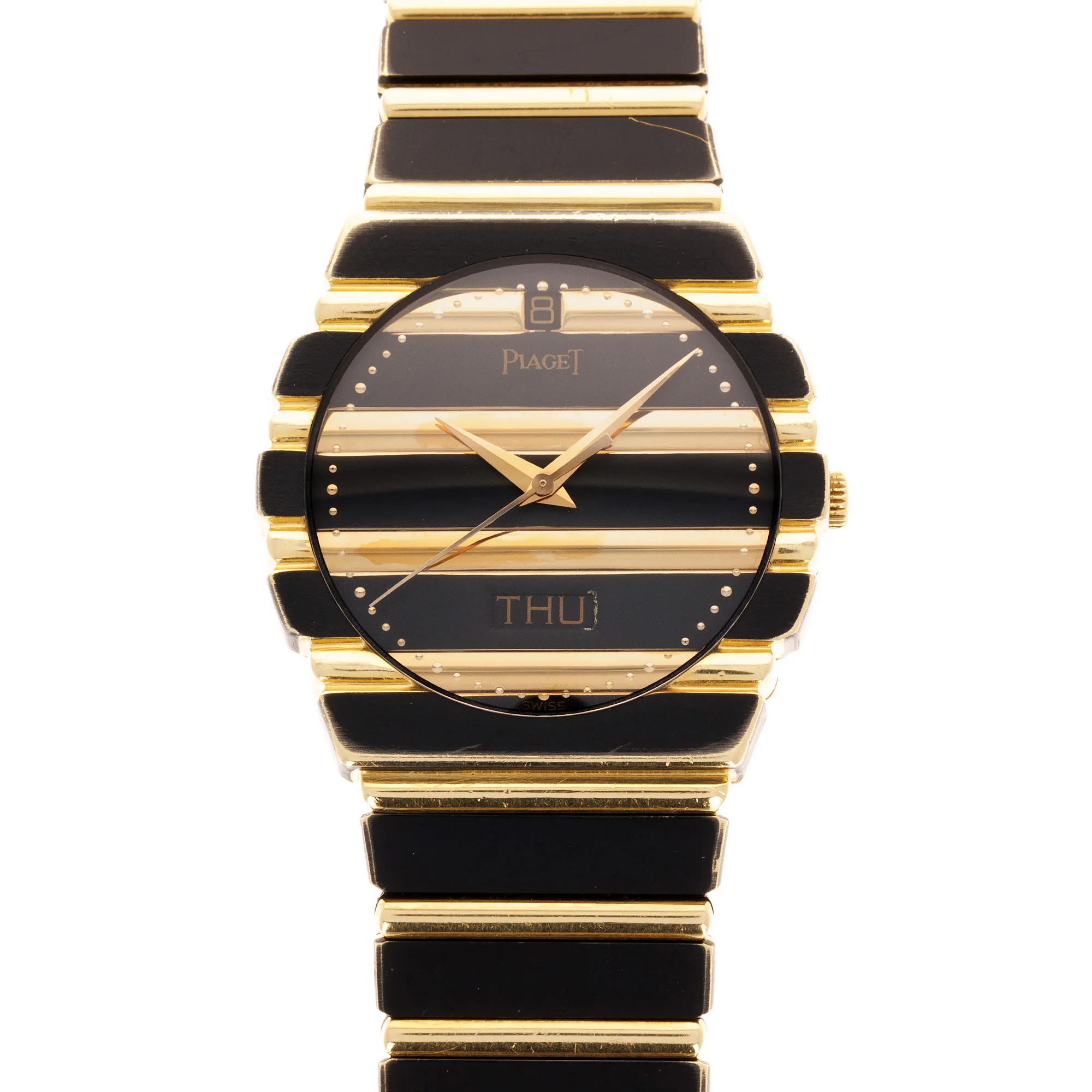 Piaget Yellow Gold and DLC Polo Watch Ref. 15562C701