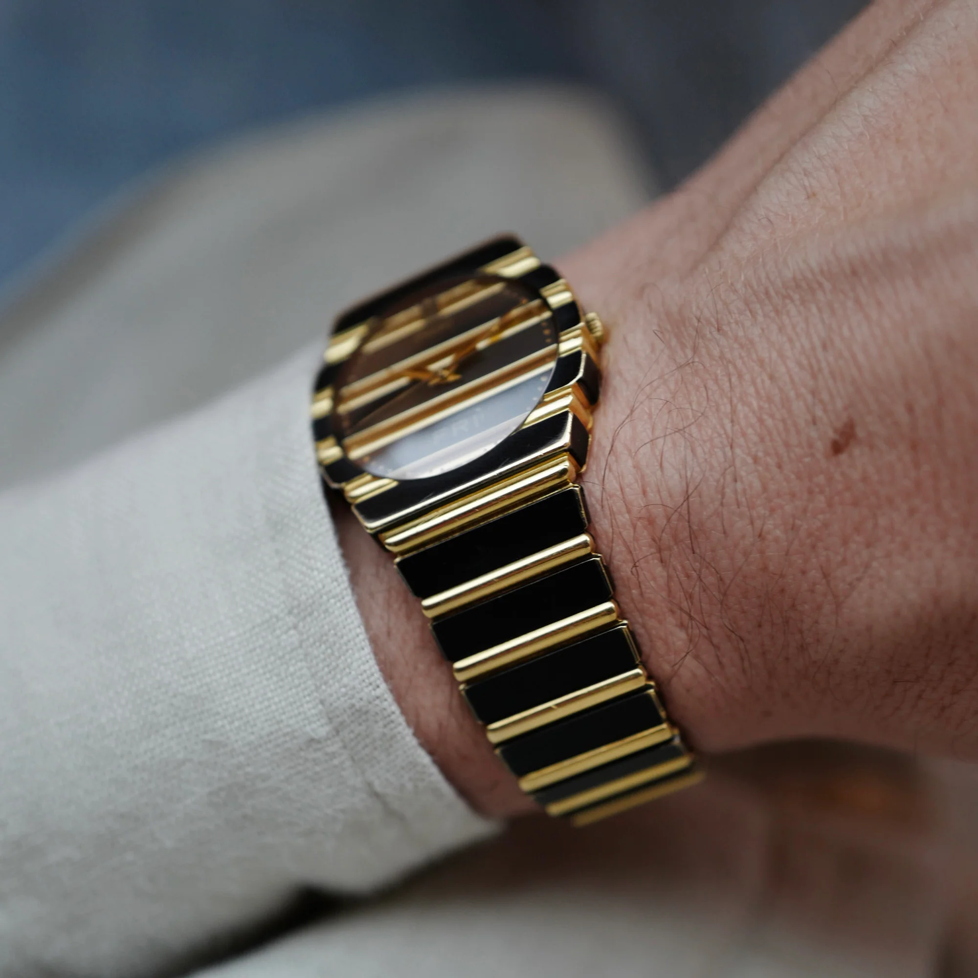 Piaget Yellow Gold and DLC Polo Watch Ref. 15562C701 - Image 5