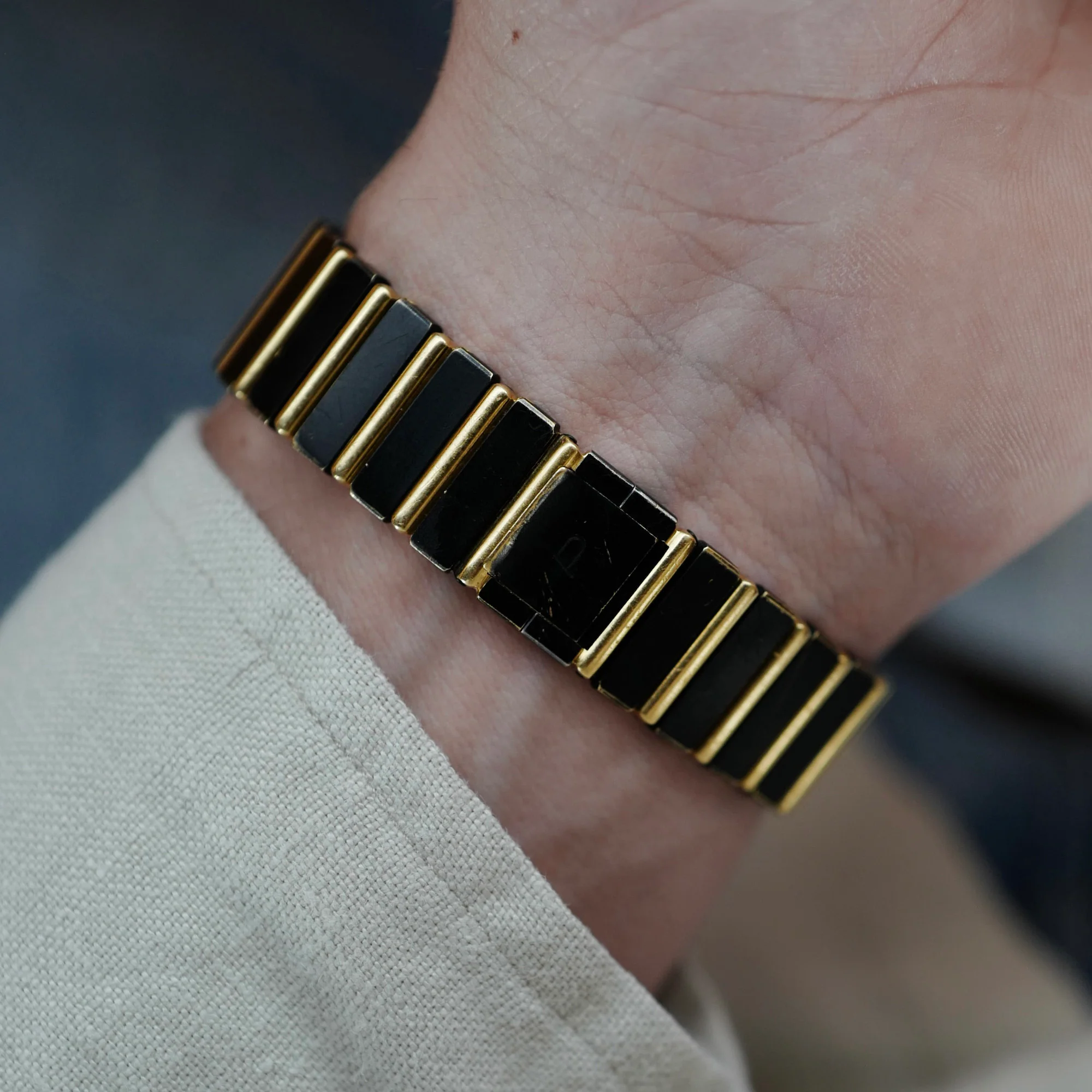 Piaget Yellow Gold and DLC Polo Watch Ref. 15562C701 - Image 7