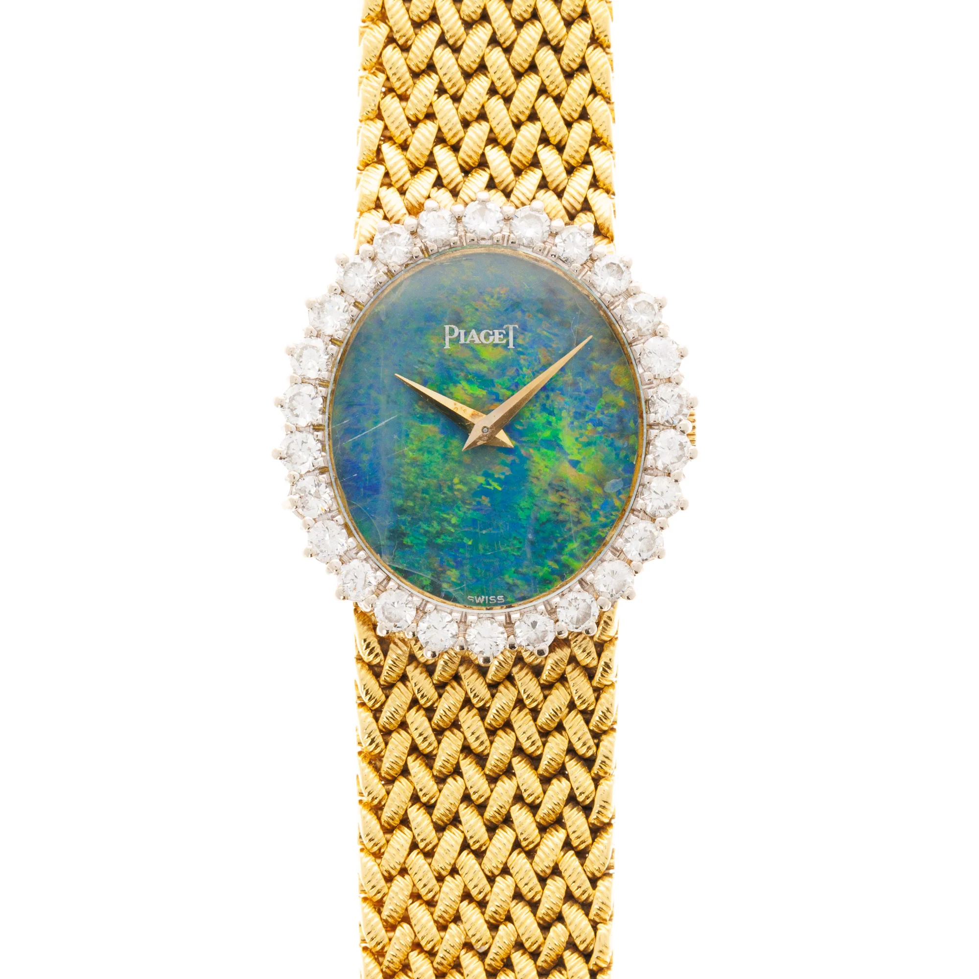 Piaget Yellow Gold and Opal Watch