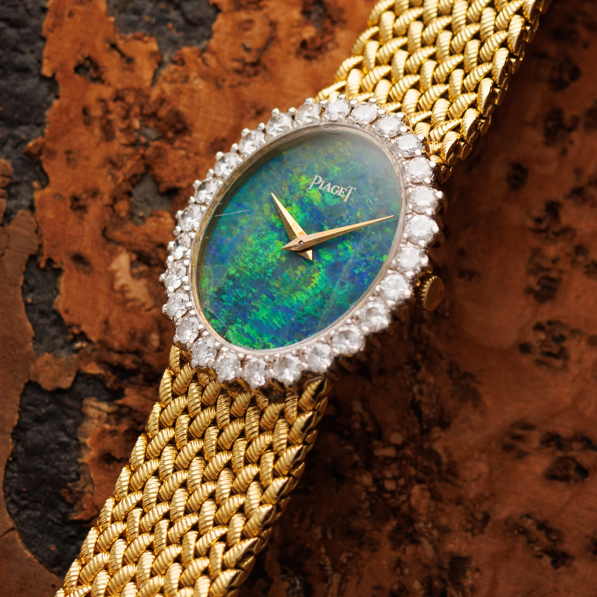 Piaget Yellow Gold and Opal Watch - Image 2