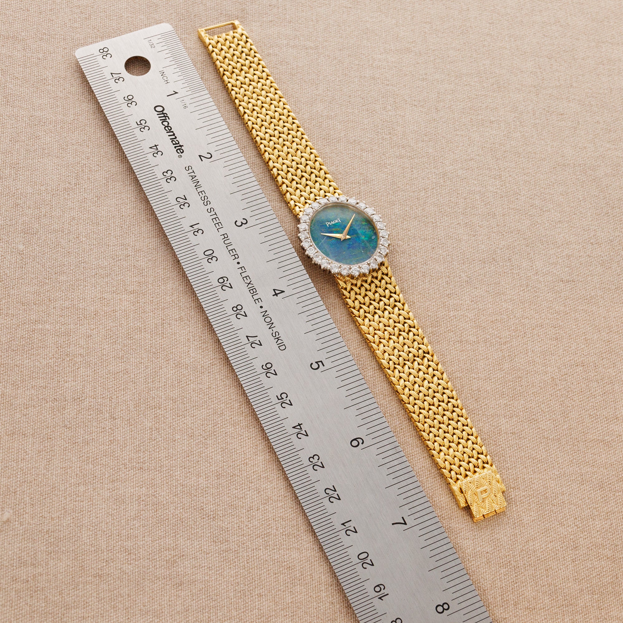 Piaget Yellow Gold and Opal Watch - Image 5