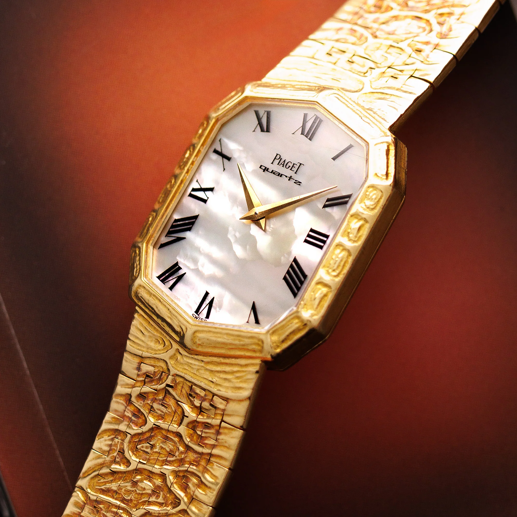 Piaget Yellow Gold Bracelet Watch Ref. 75922 - Image 2