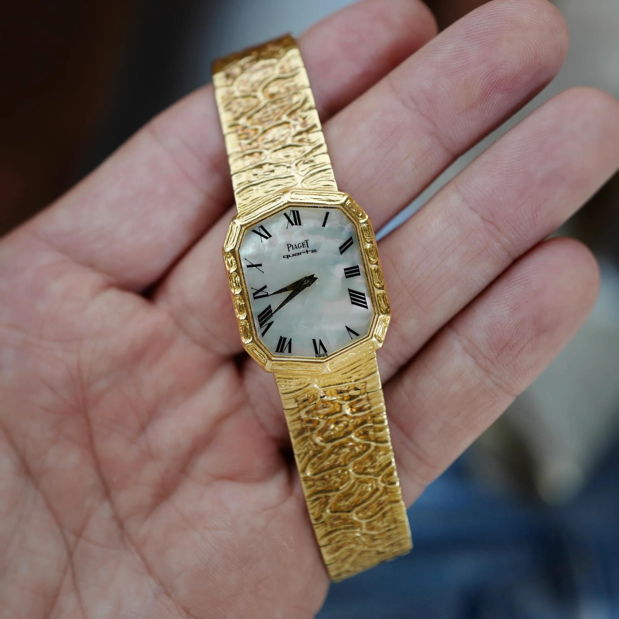 Piaget Yellow Gold Bracelet Watch Ref. 75922 - Image 3