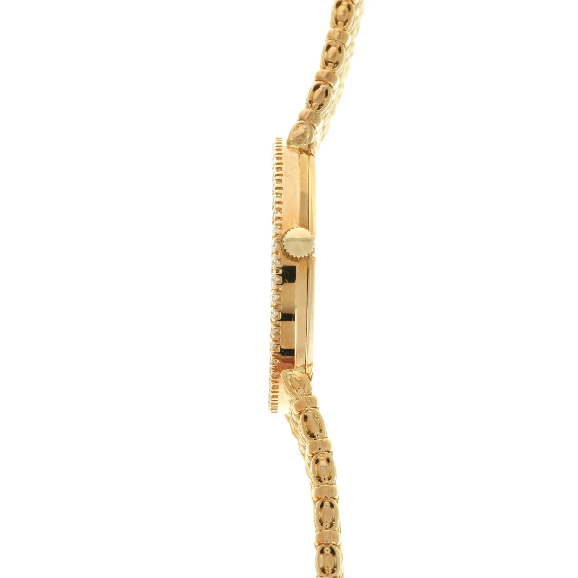 Piaget Yellow Gold Diamond & Onyx Watch, 1970s - Image 3