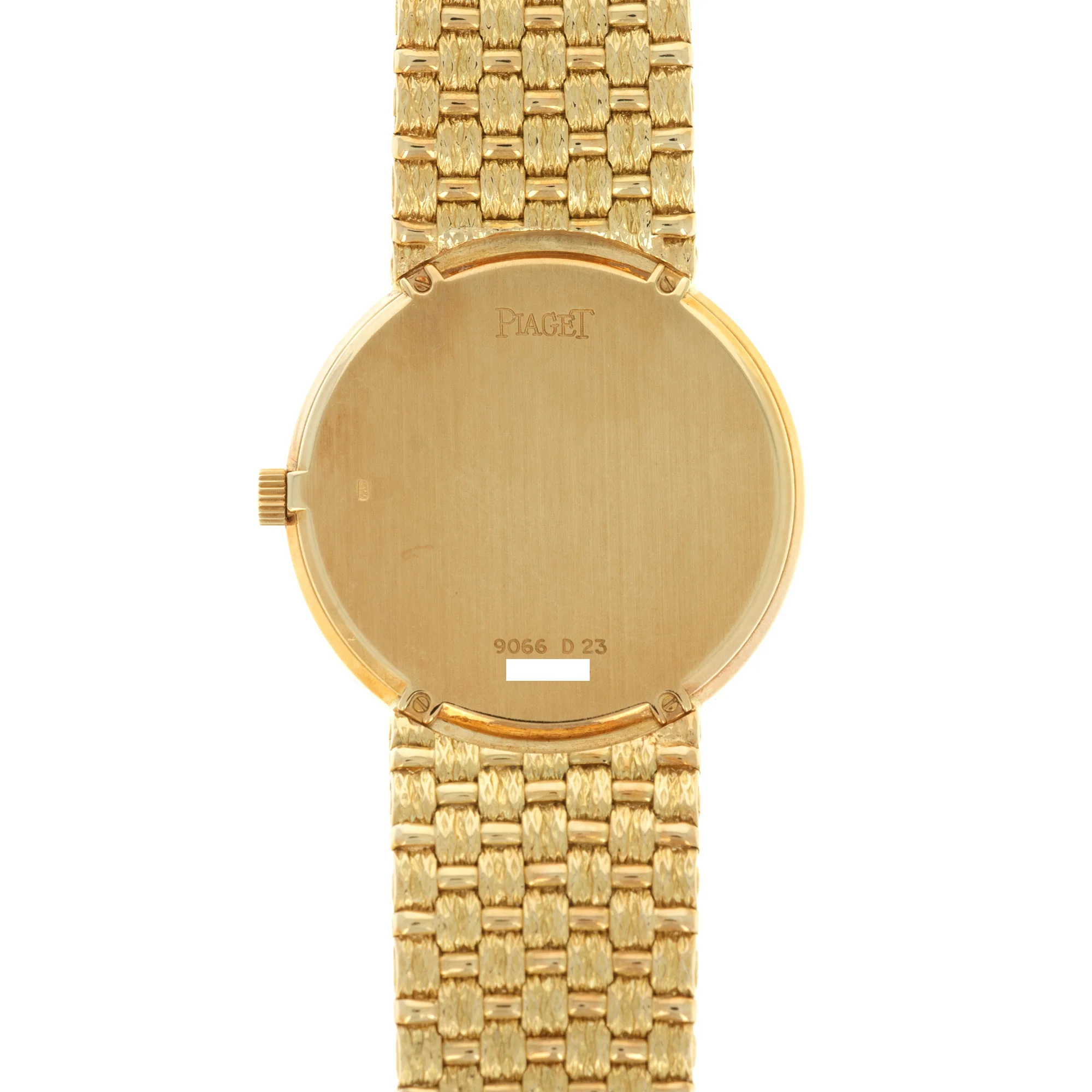 Piaget Yellow Gold Diamond & Onyx Watch, 1970s - Image 4