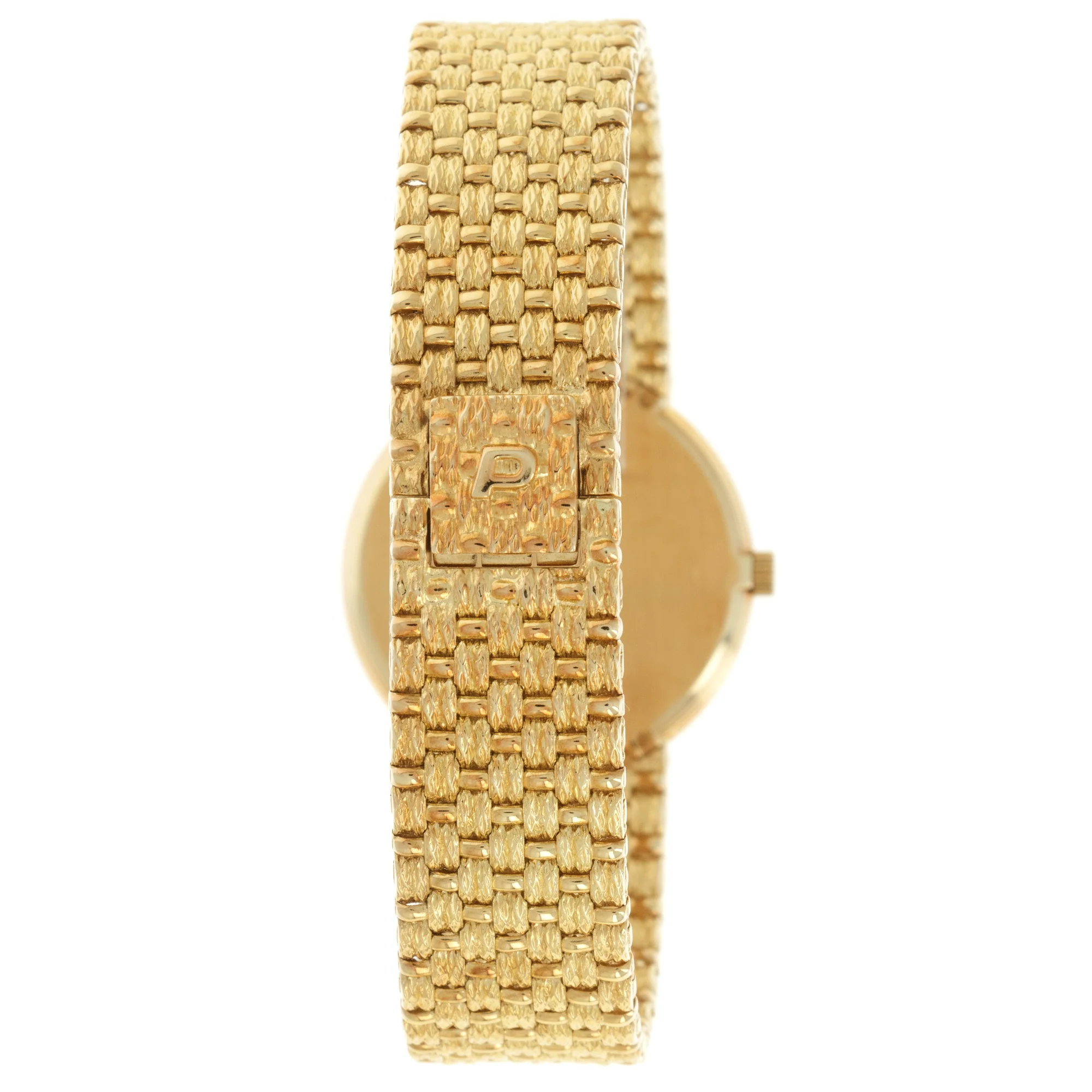 Piaget Yellow Gold Diamond & Onyx Watch, 1970s - Image 5