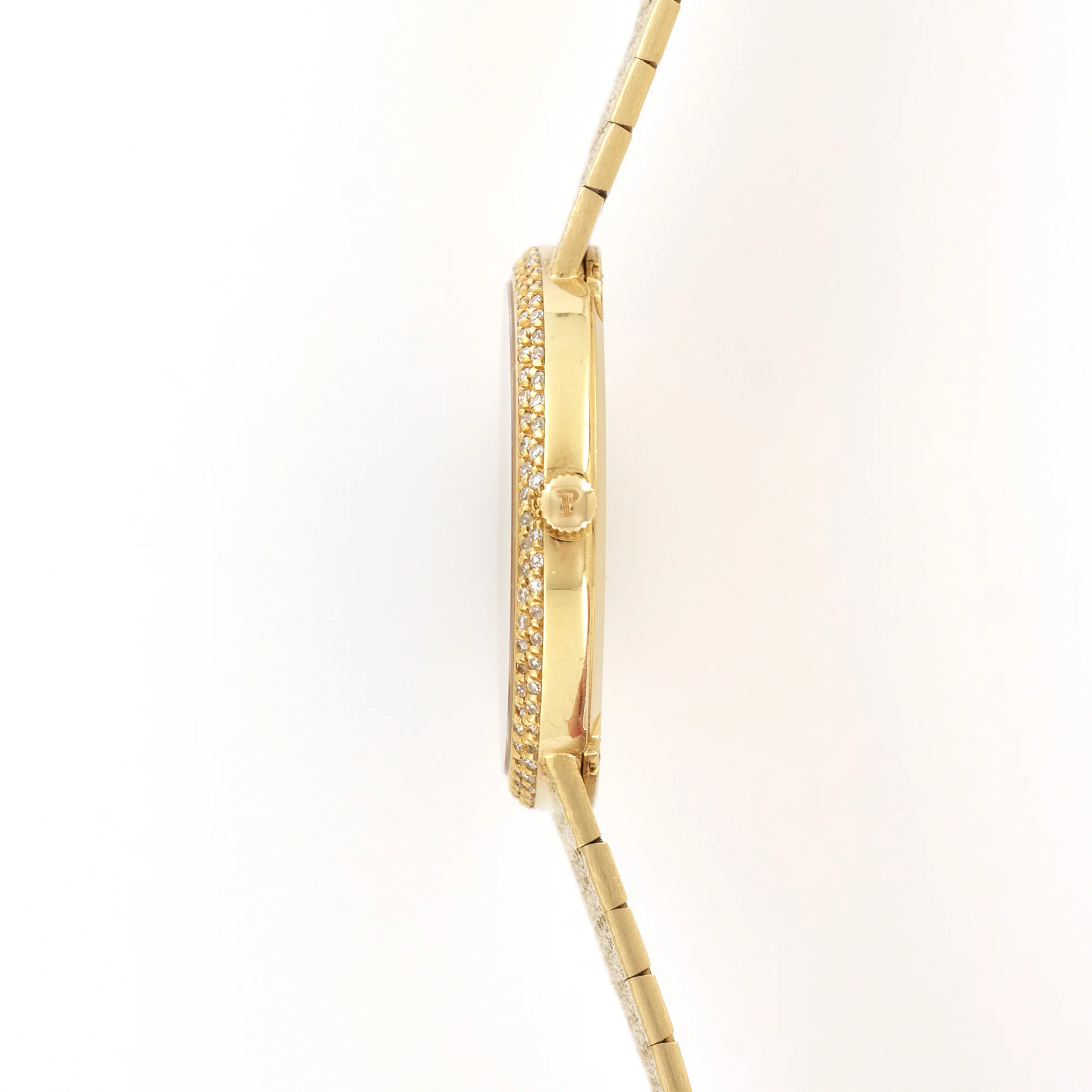 Piaget Yellow Gold Diamond & Onyx Watch - Image 3