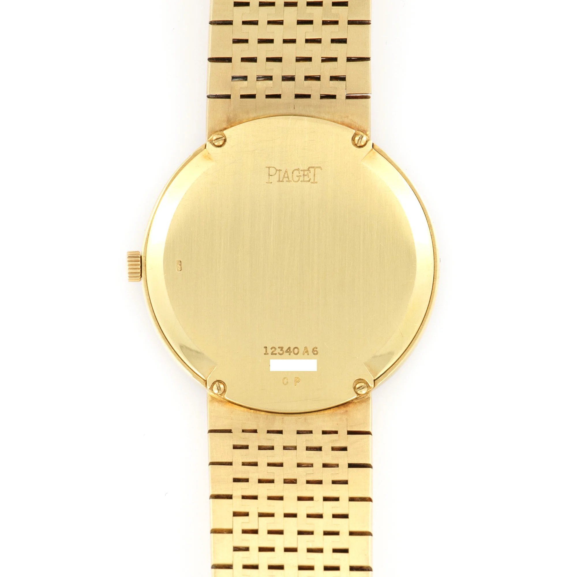 Piaget Yellow Gold Diamond & Onyx Watch - Image 4