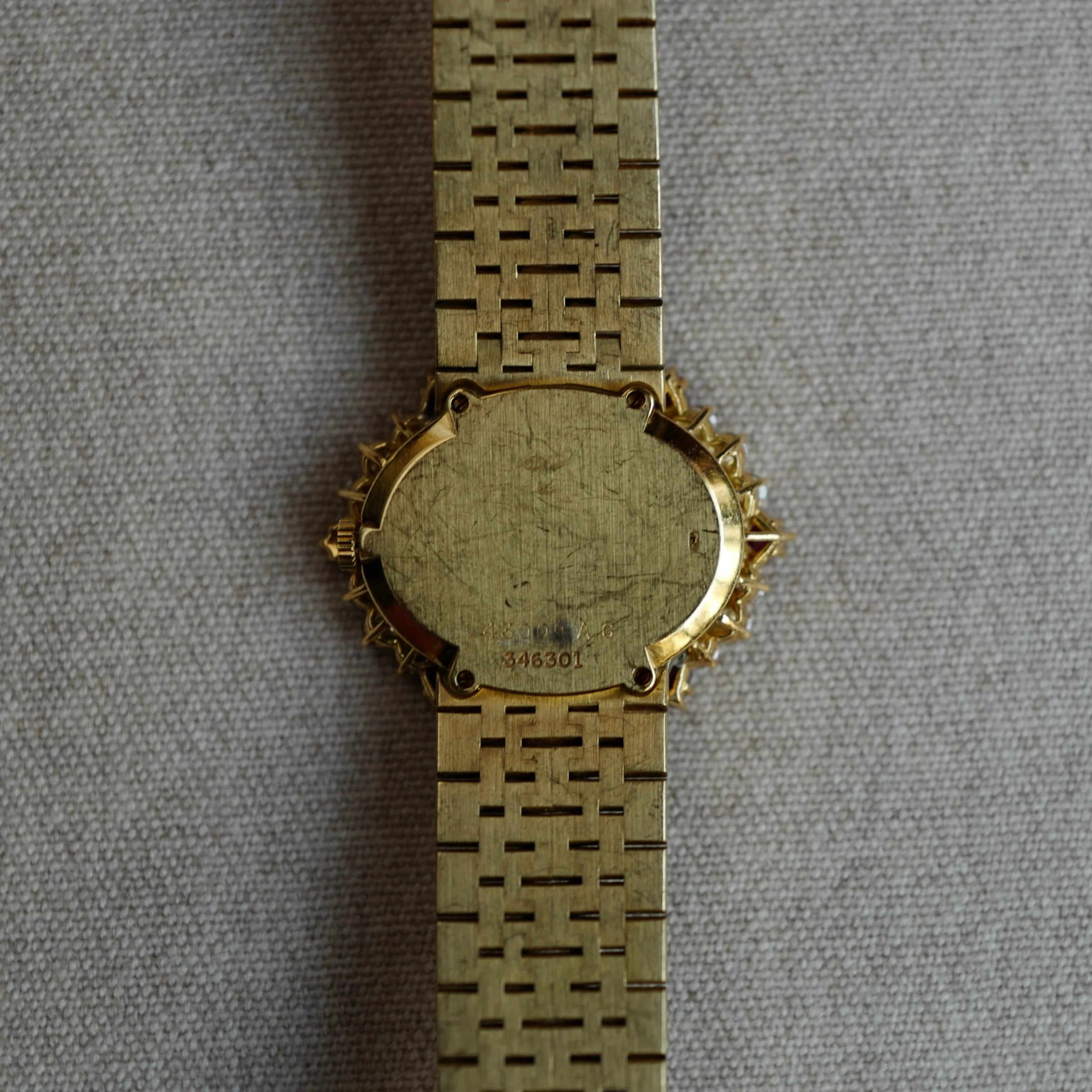 Piaget Yellow Gold Diamond Ruby Watch Ref. 43009A6 - Image 4