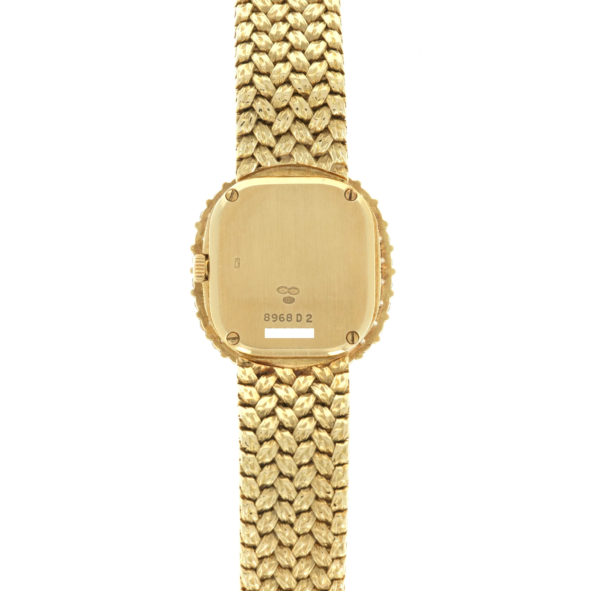 Piaget Yellow Gold Diamond Watch, 1970s - Image 4