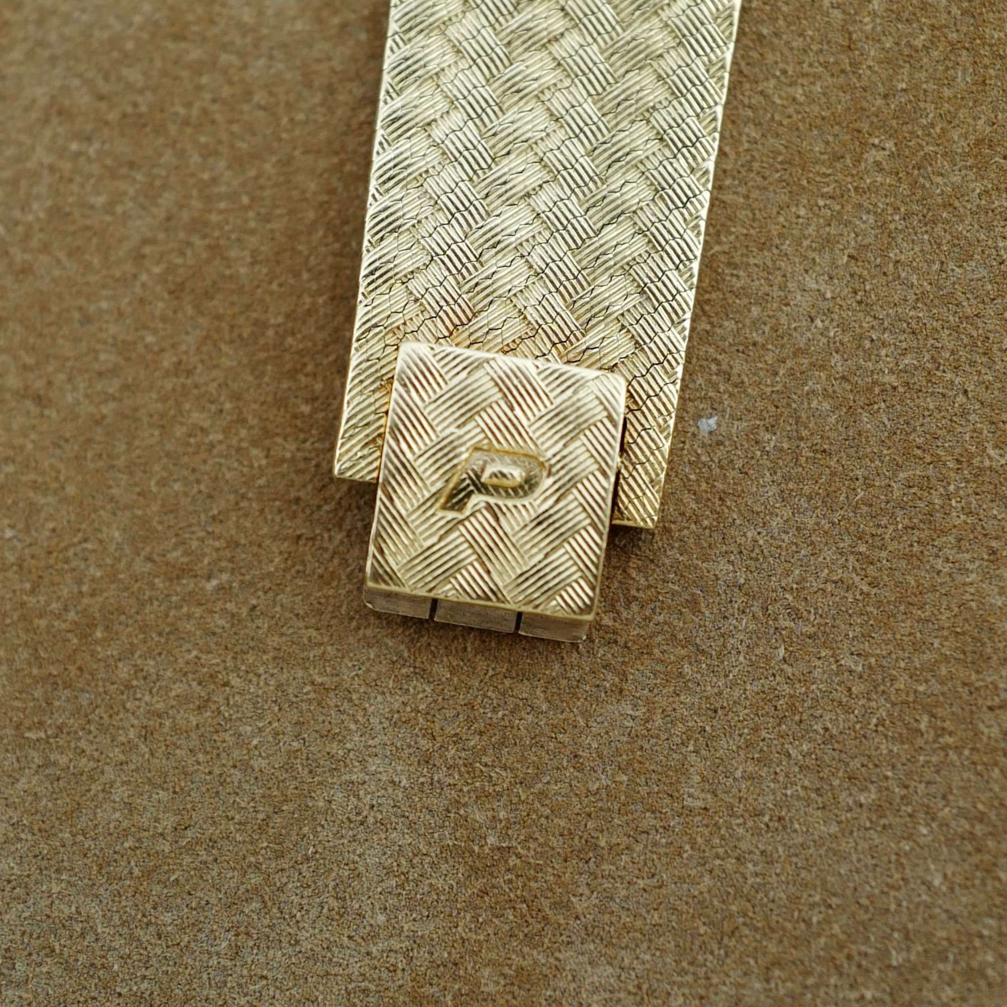 Piaget Yellow Gold Diamond Watch Ref. 9814 - Image 5