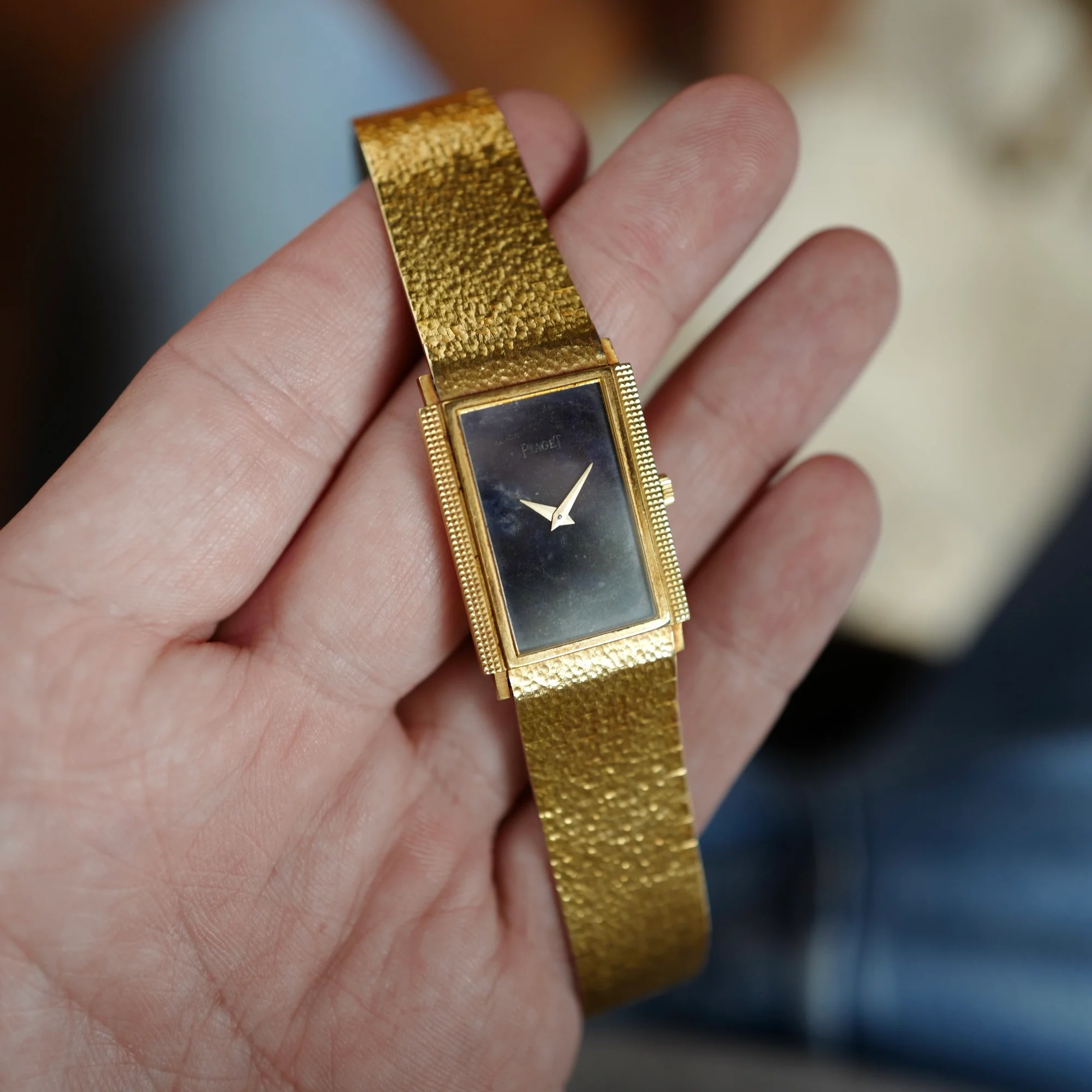 Piaget Yellow Gold Elongated Watch Ref. 9212 (New Arrival)