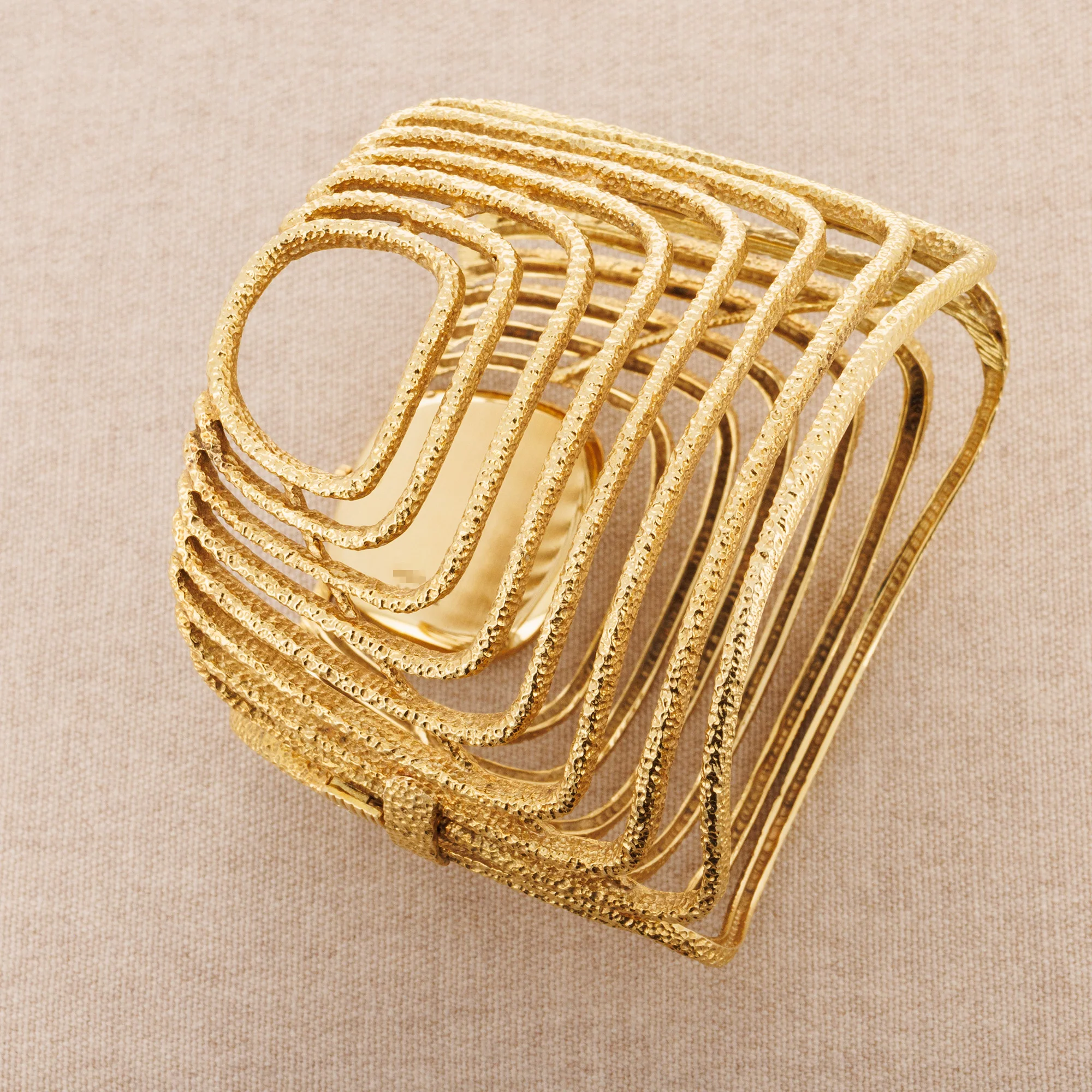 Piaget Yellow Gold Manchette Lapis Watch - Image 5