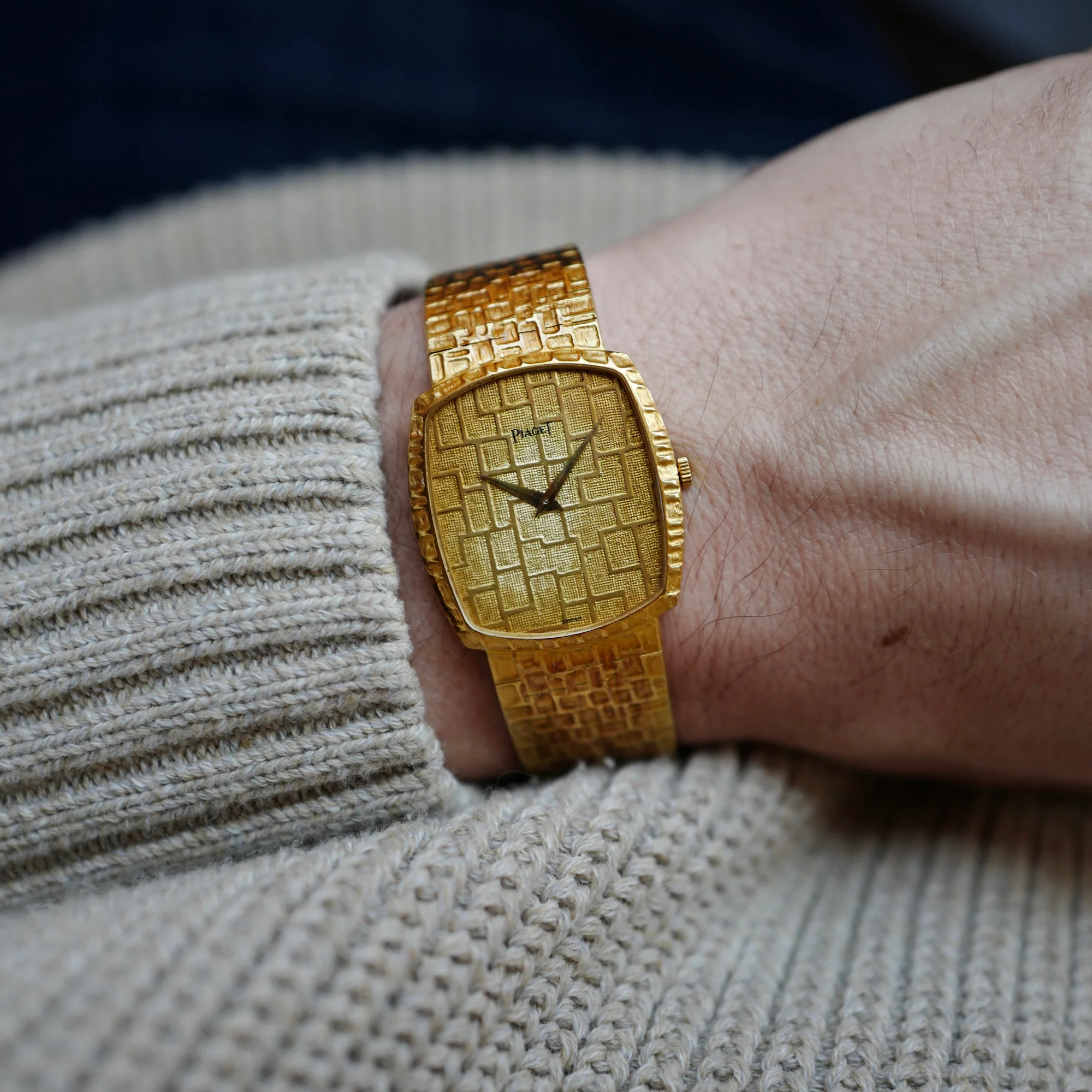 Piaget Yellow Gold Mechanical Watch Ref. 9741 - Image 3