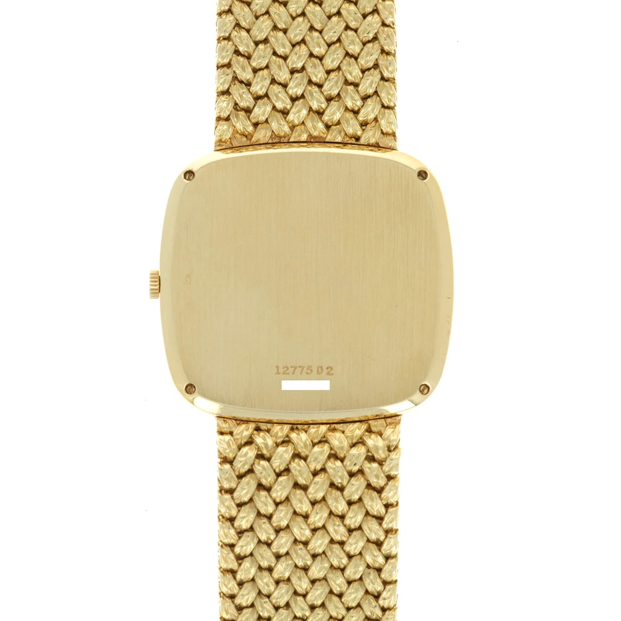 Piaget Yellow Gold Onyx Diamond Watch, 1970s - Image 4