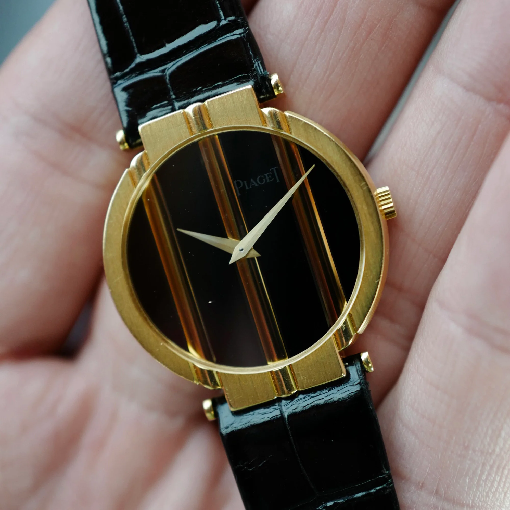 Piaget Yellow Gold Onyx Polo Ref. 9993 (New Arrival) - Image 2
