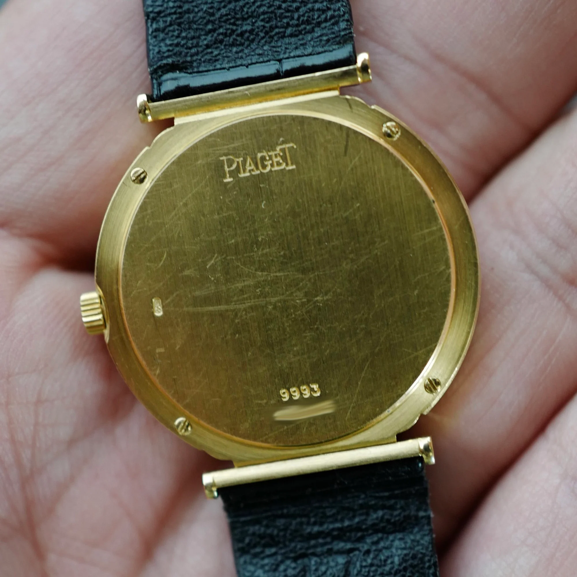 Piaget Yellow Gold Onyx Polo Ref. 9993 (New Arrival) - Image 3