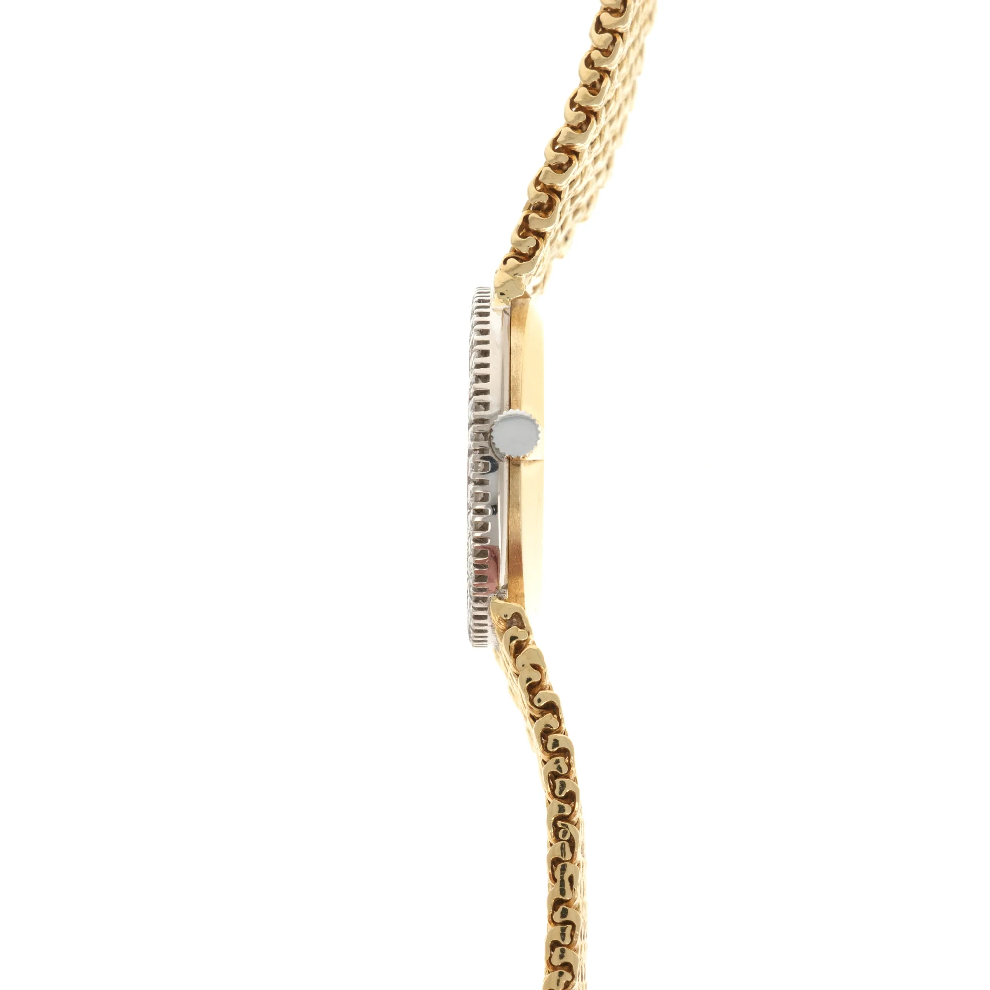 Piaget Yellow Gold Opal Diamond Watch - Image 3