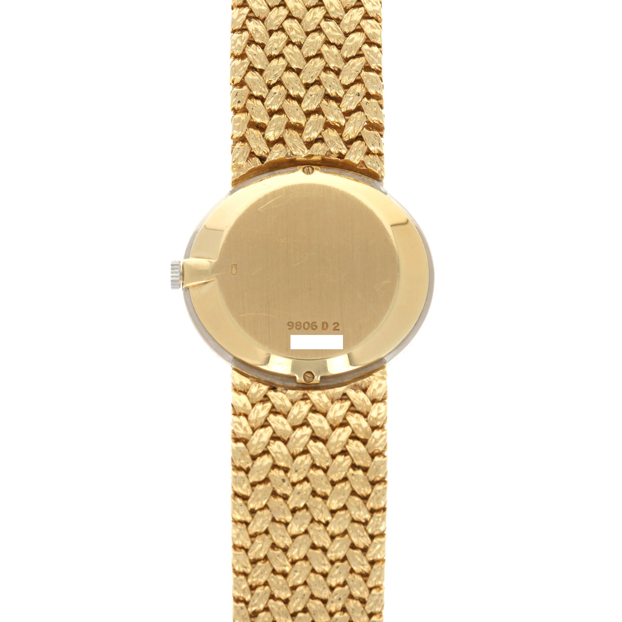 Piaget Yellow Gold Opal Diamond Watch - Image 4