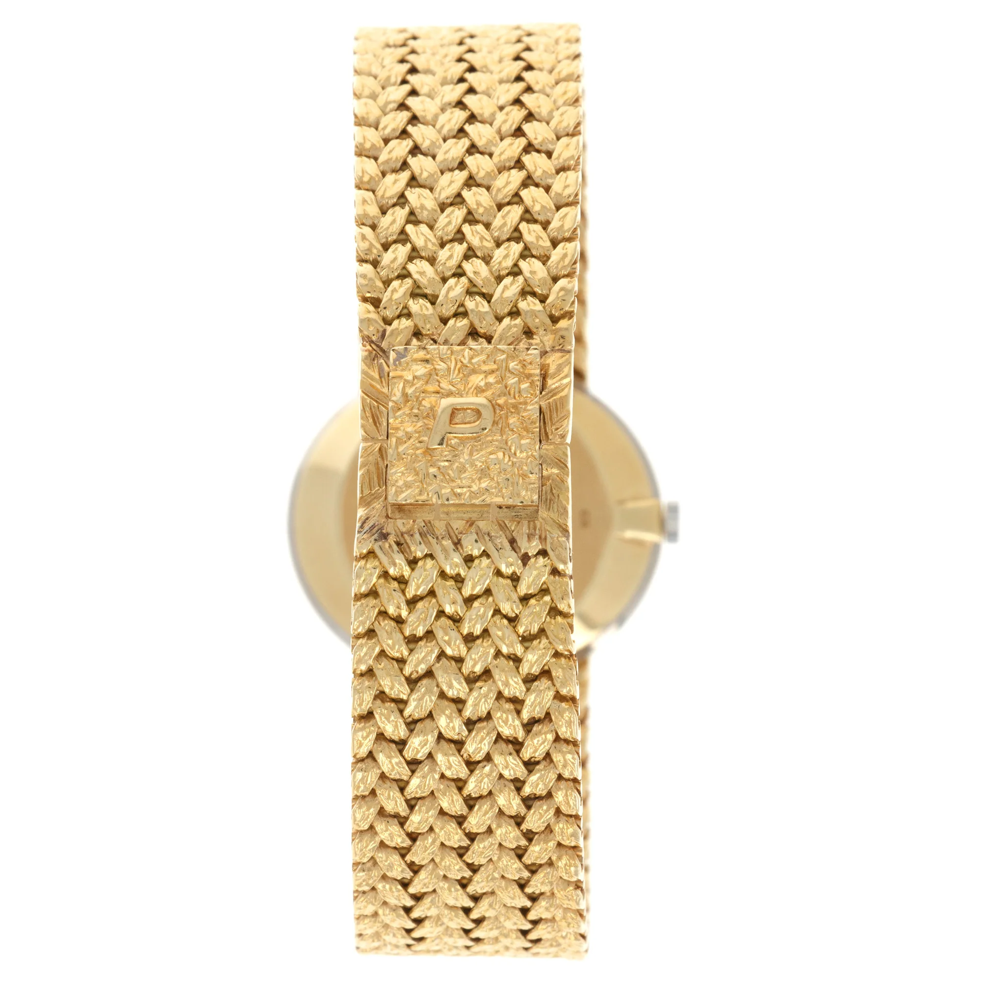 Piaget Yellow Gold Opal Diamond Watch - Image 5