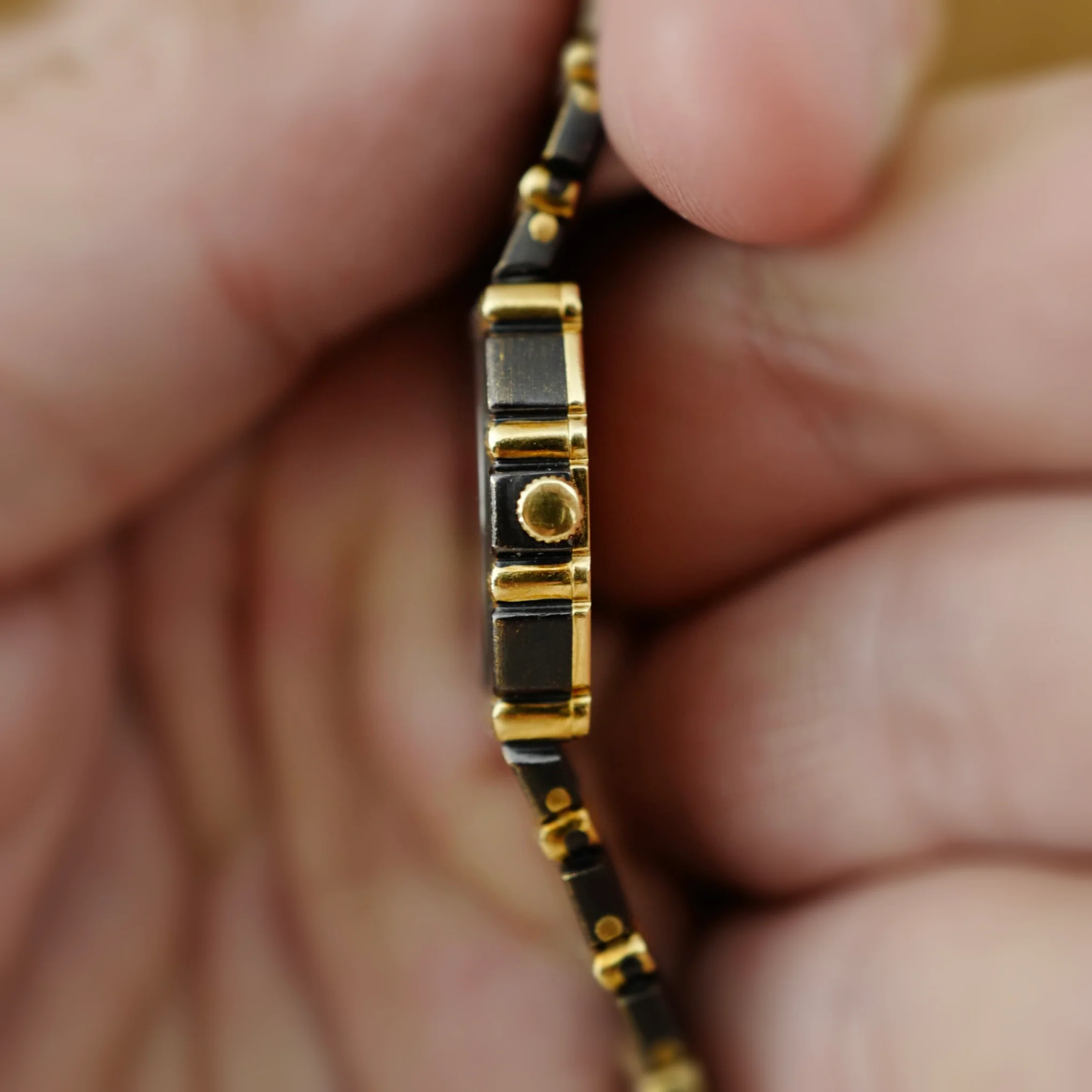 Piaget Yellow Gold Polo Diamond Watch Ref. 861 (New Arrival) - Image 7