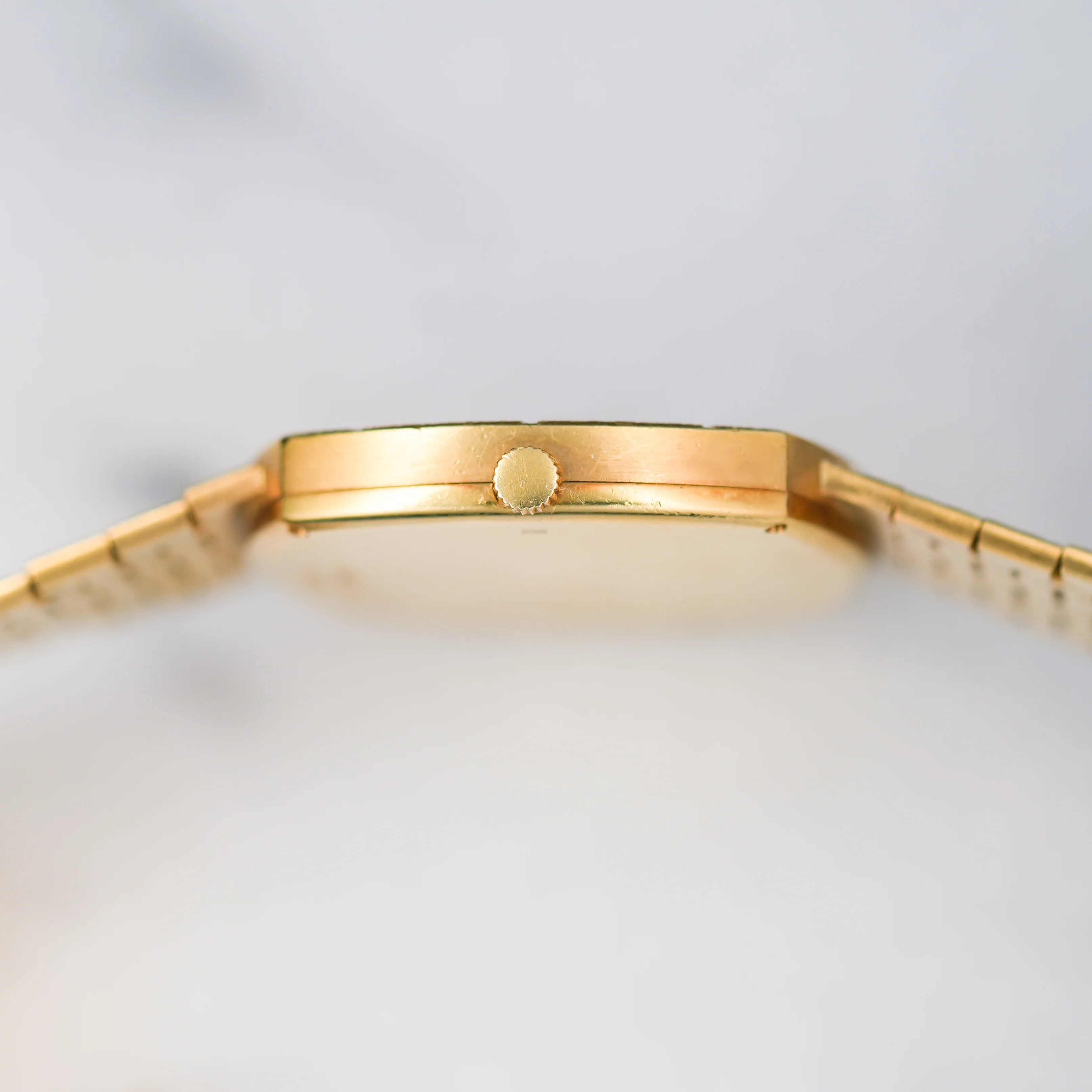 Piaget Yellow Gold Bracelet Watch Ref. 12421 with Tigers Eye Dial (New Arrival) - Image 6