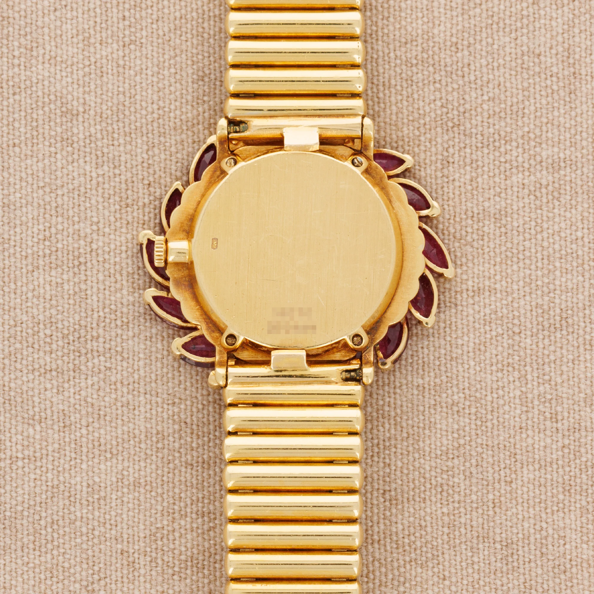 Piaget Yellow Gold Ruby & Diamond Watch Ref. 98170 - Image 3