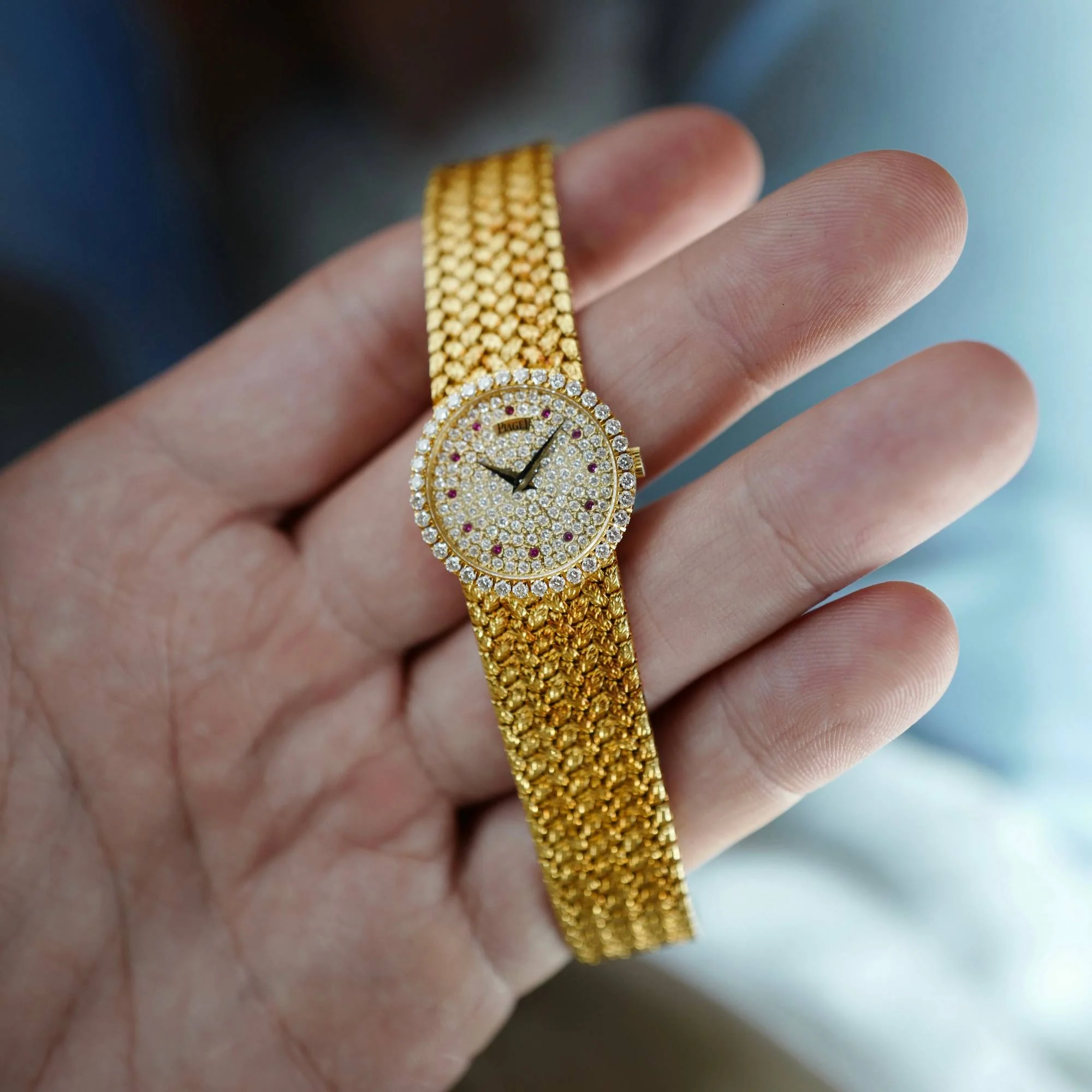 Piaget Yellow Gold Diamond Ruby (NEW ARRIVAL)