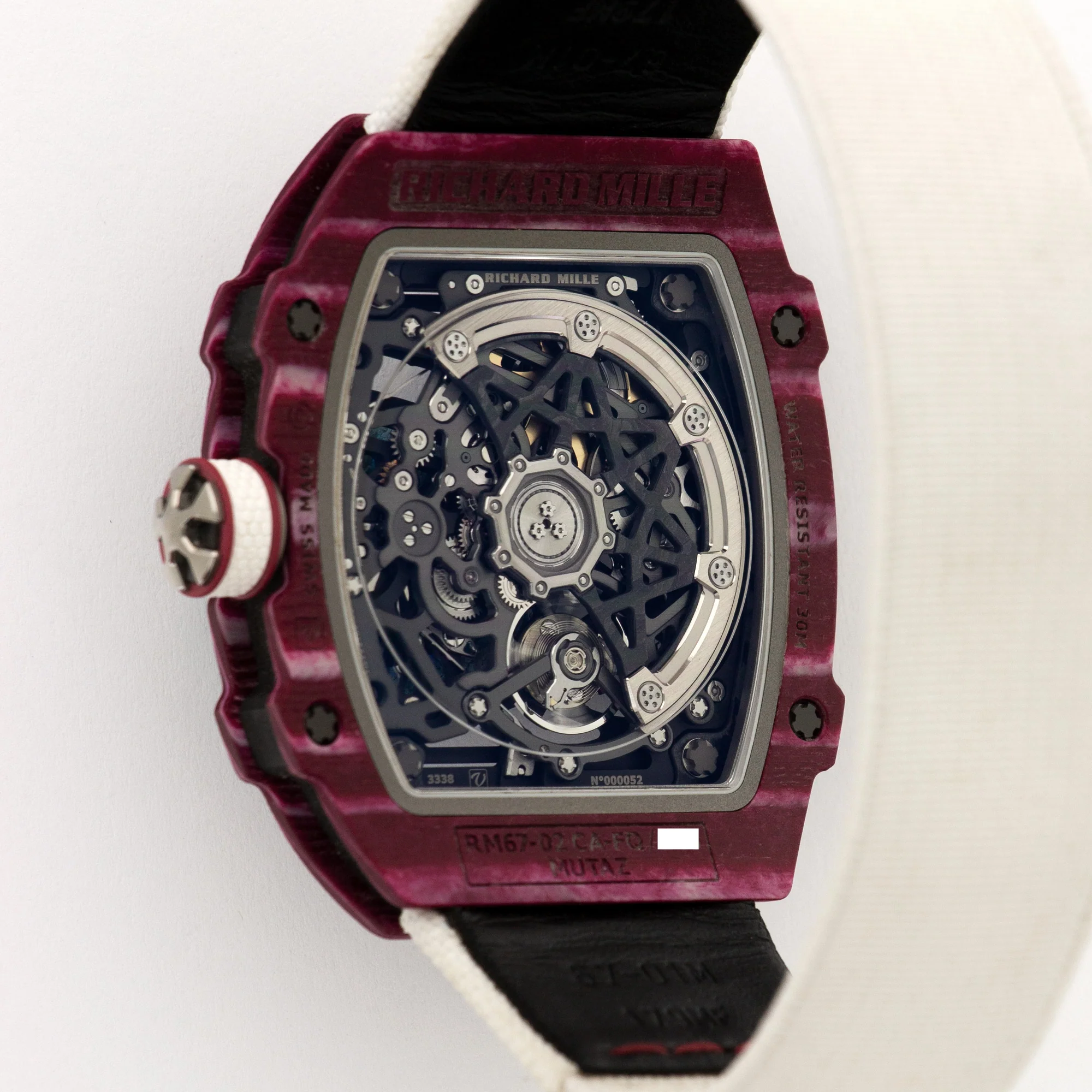 Richard Mille Extra Flat Automatic Skeleton Mutaz Watch Ref. RM67-02 - Image 3